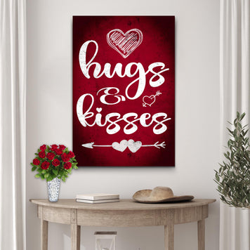 Hugs And Kisses Sign