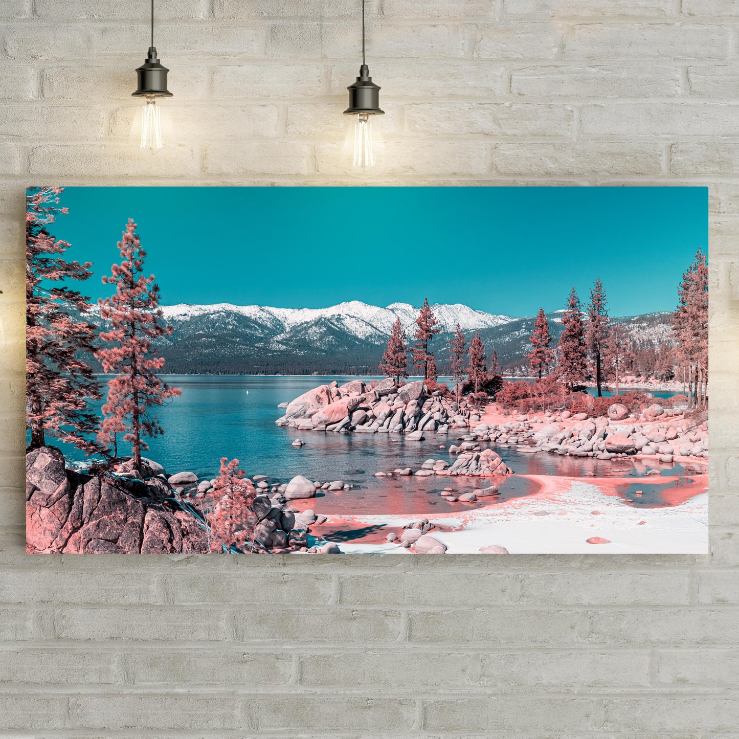 Lake Tahoe Canvas Wall Art - Image by Tailored Canvases