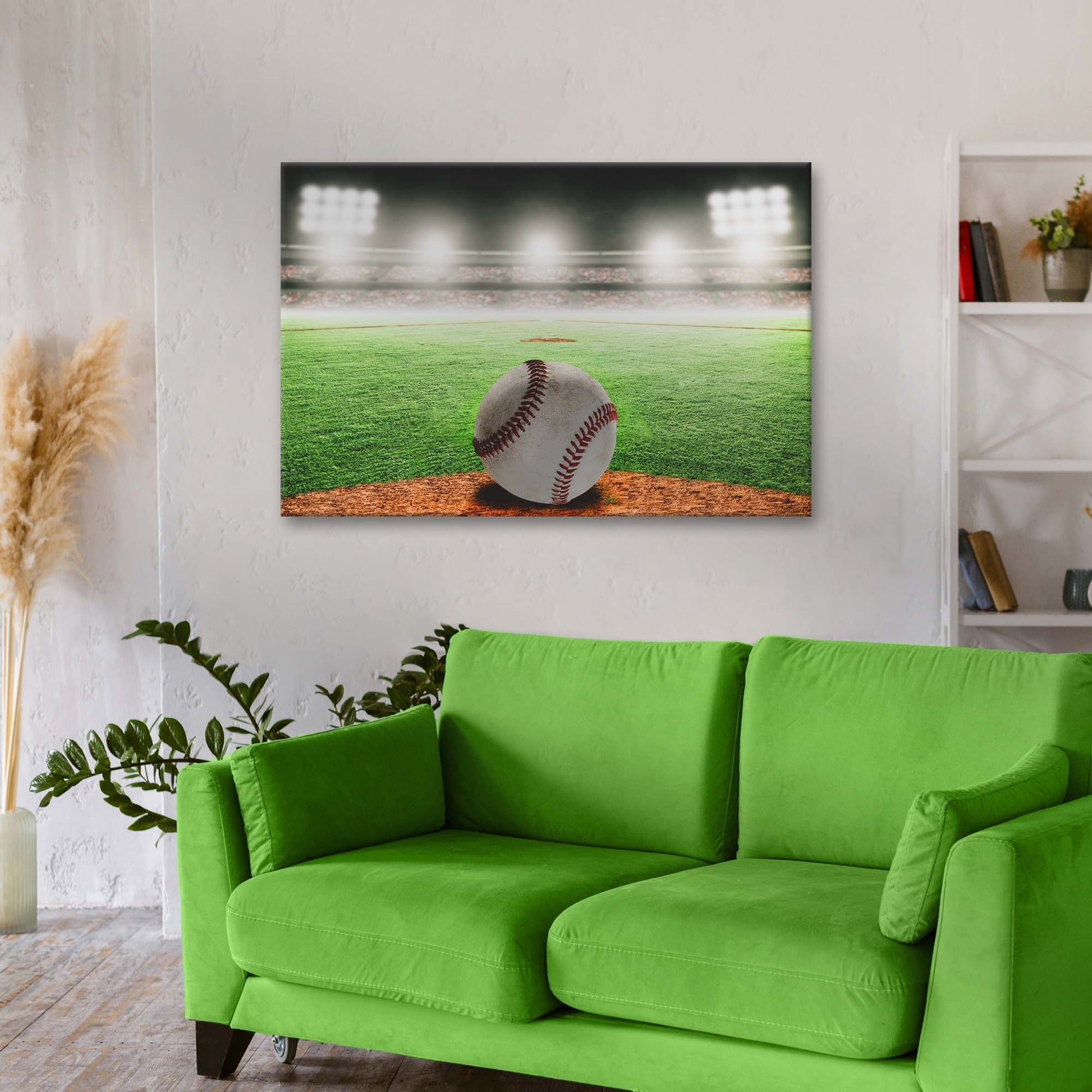 Baseball Arena Canvas Wall Art - Image by Tailored Canvases