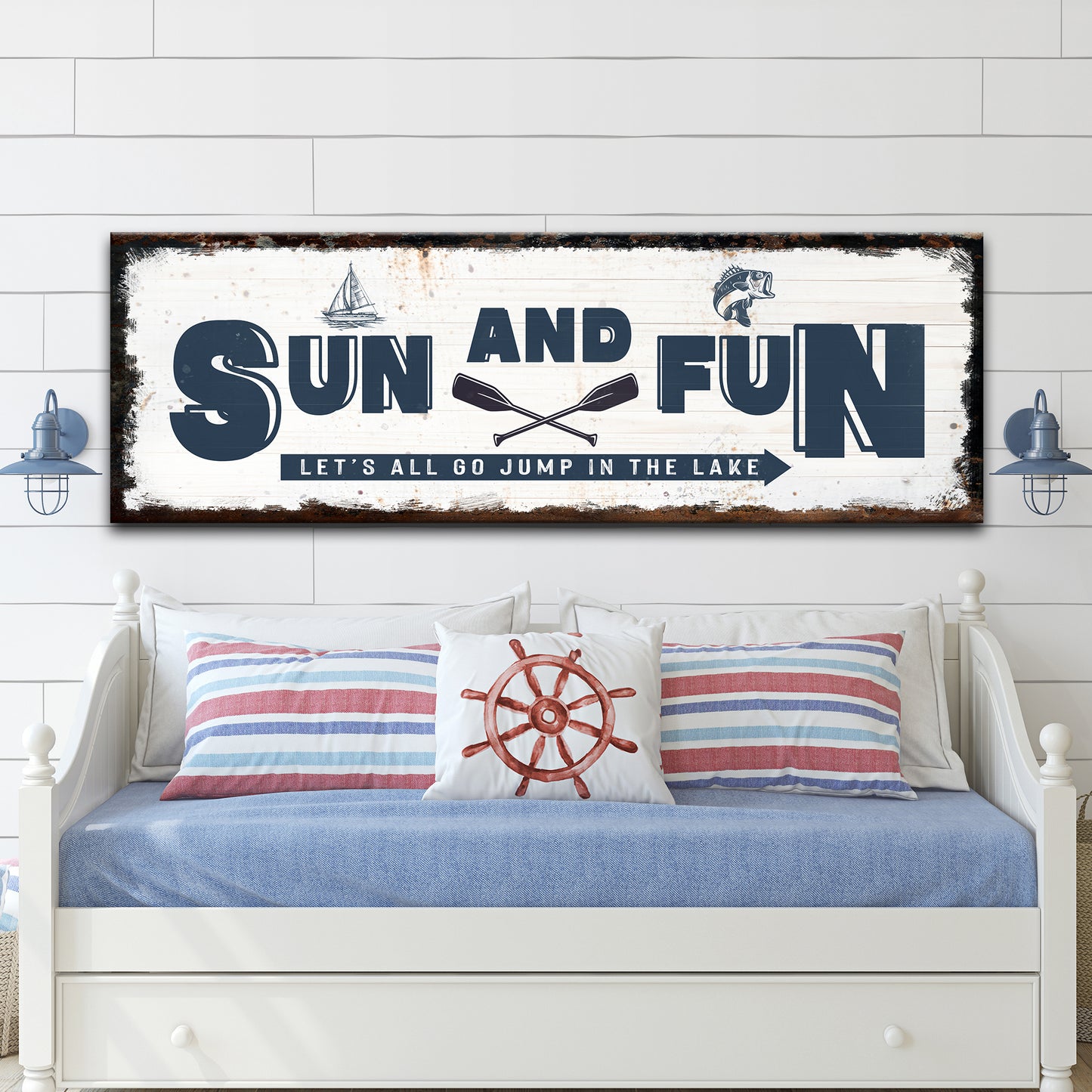 Sun and Fun Sign - Image by Tailored Canvases