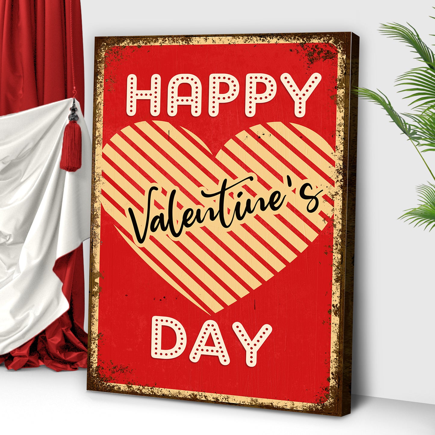 Valentines Day Sign XII Style 2 - Image by Tailored Canvases