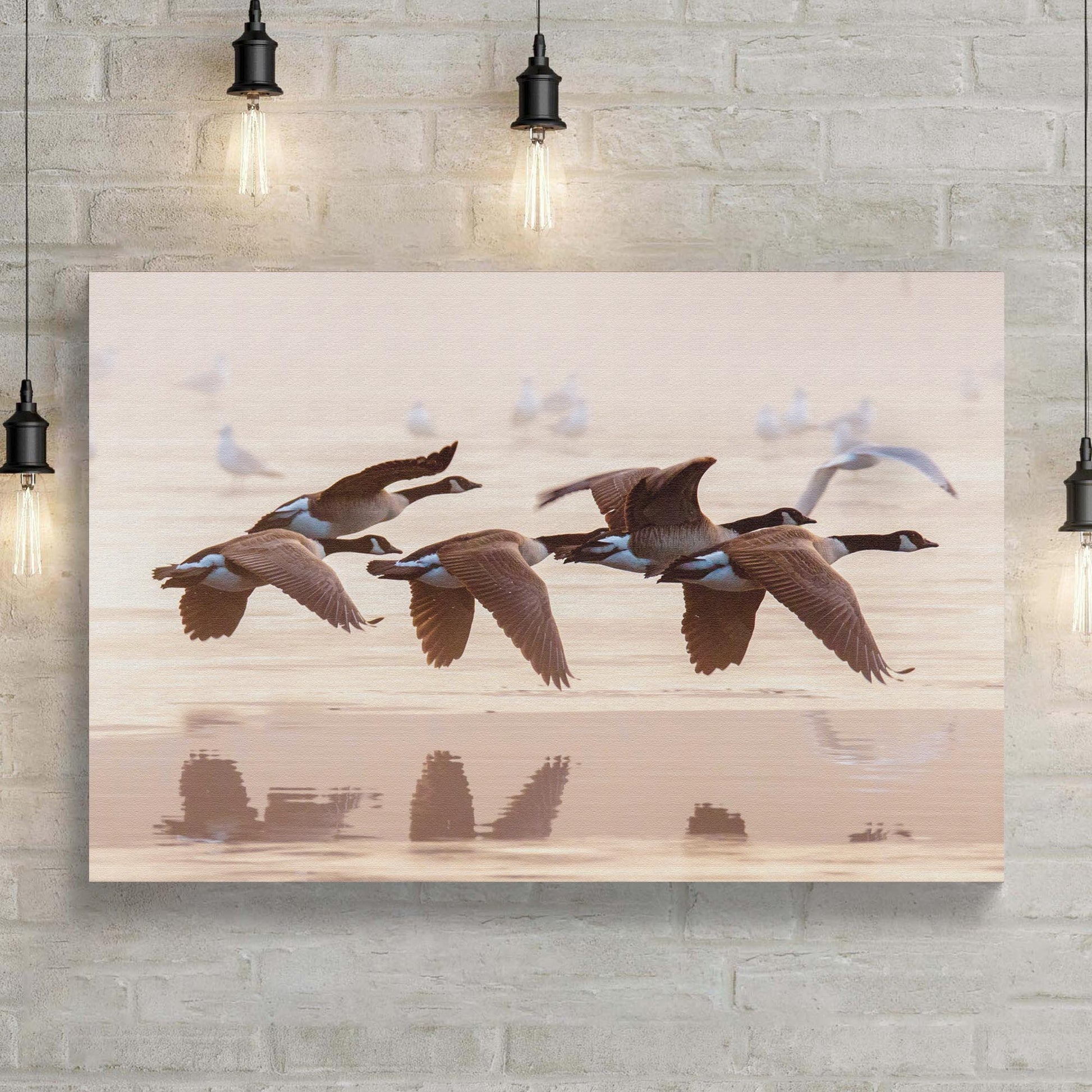 Low Flying Cheese Canvas Wall Art - Image by Tailored Canvases
