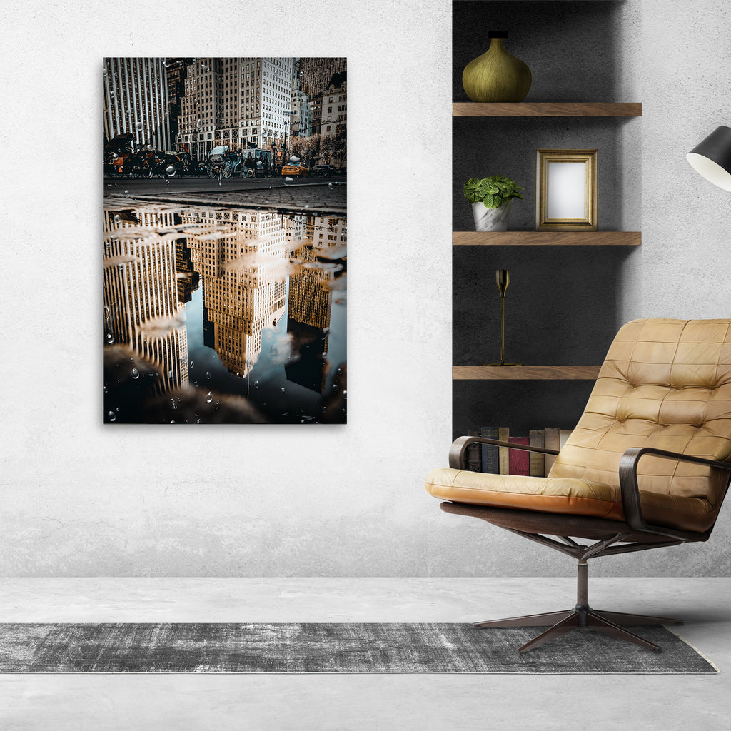 Manhattan Skyline Canvas Wall Art II by Tailored Canvases