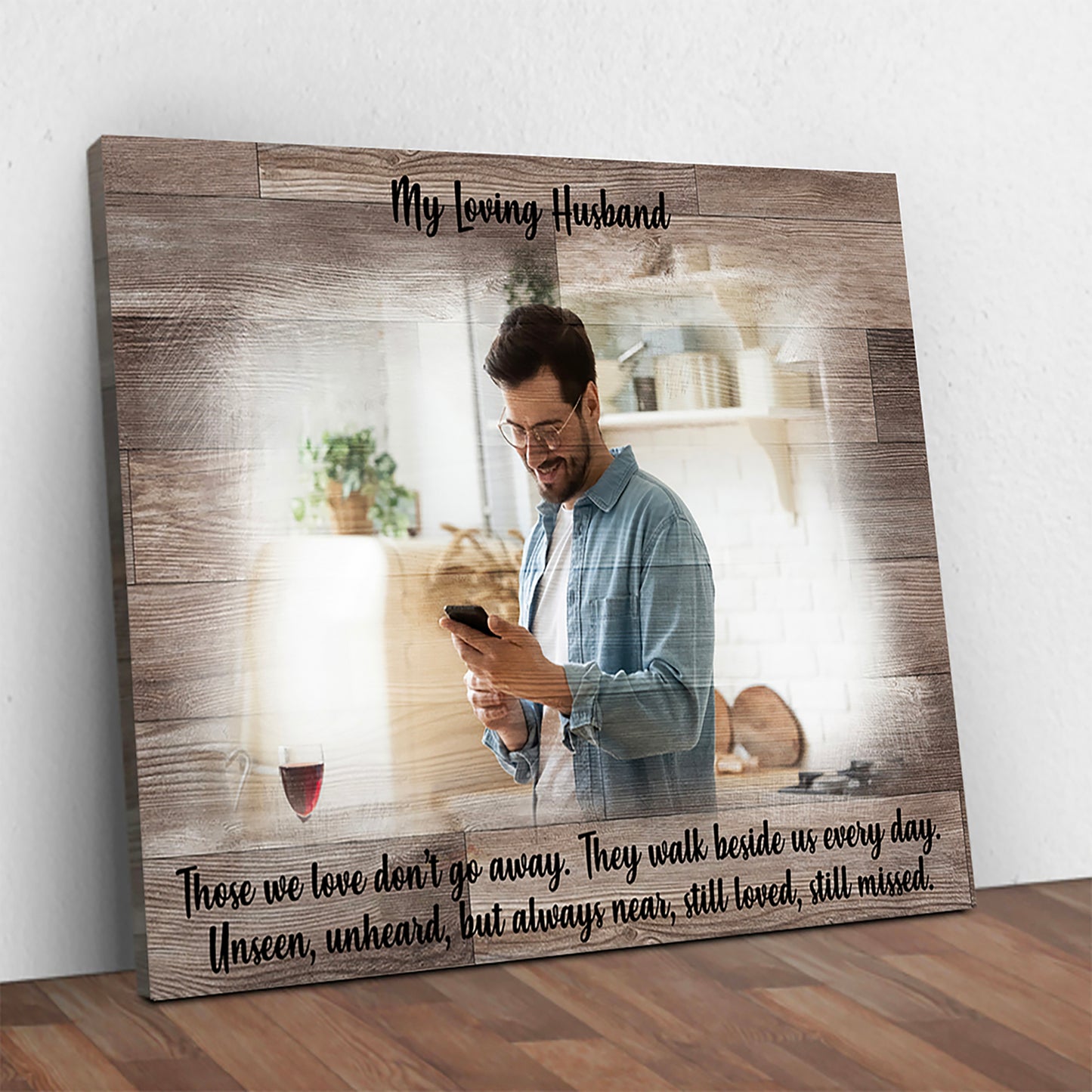 Loved Ones Snapshot Sign - Image by Tailored Canvases
