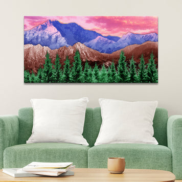 Happy Nature Canvas Wall Art