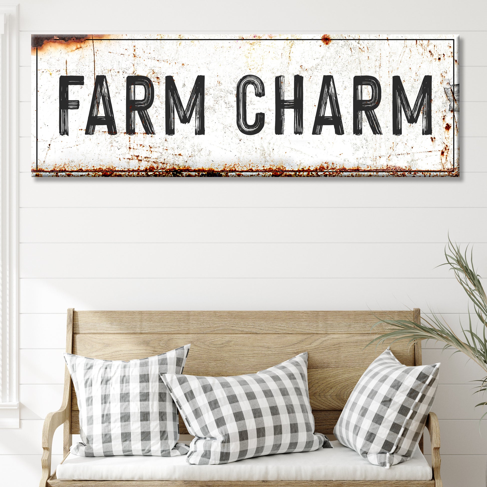 Farm Charm Sign - Image by Tailored Canvases
