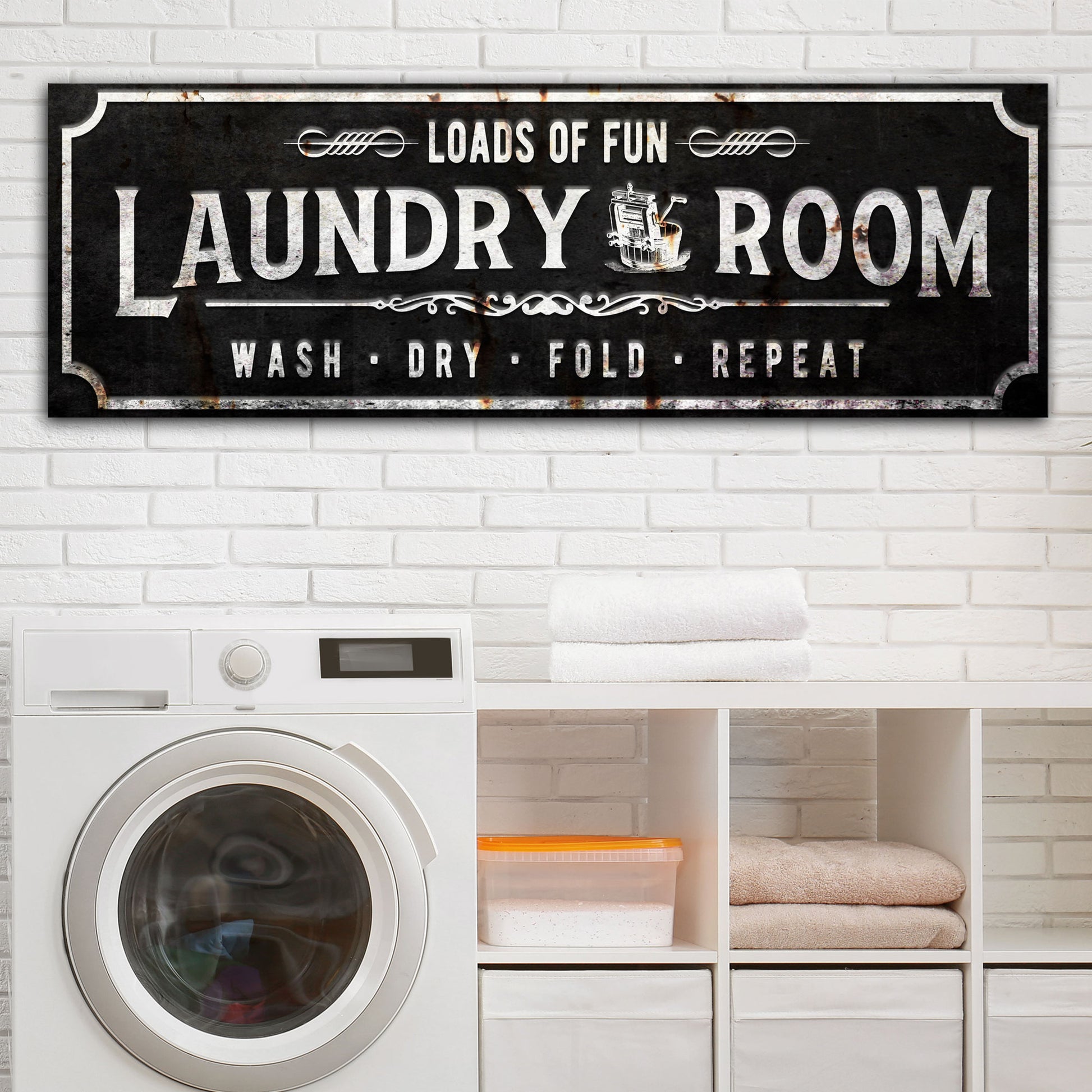Laundry Room Sign III  - Image by Tailored Canvases