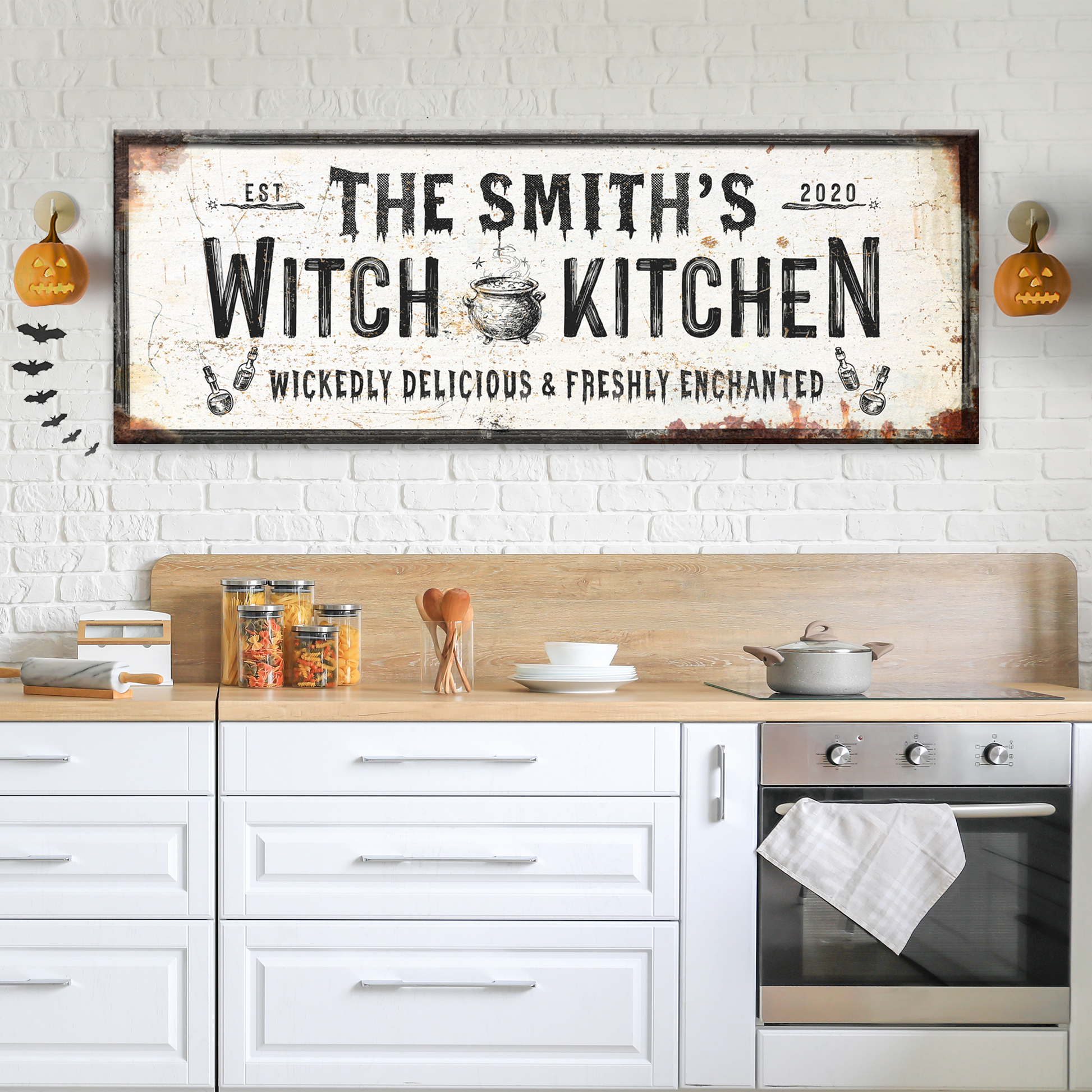 Witch Kitchen Sign - Image by Tailored Canvases