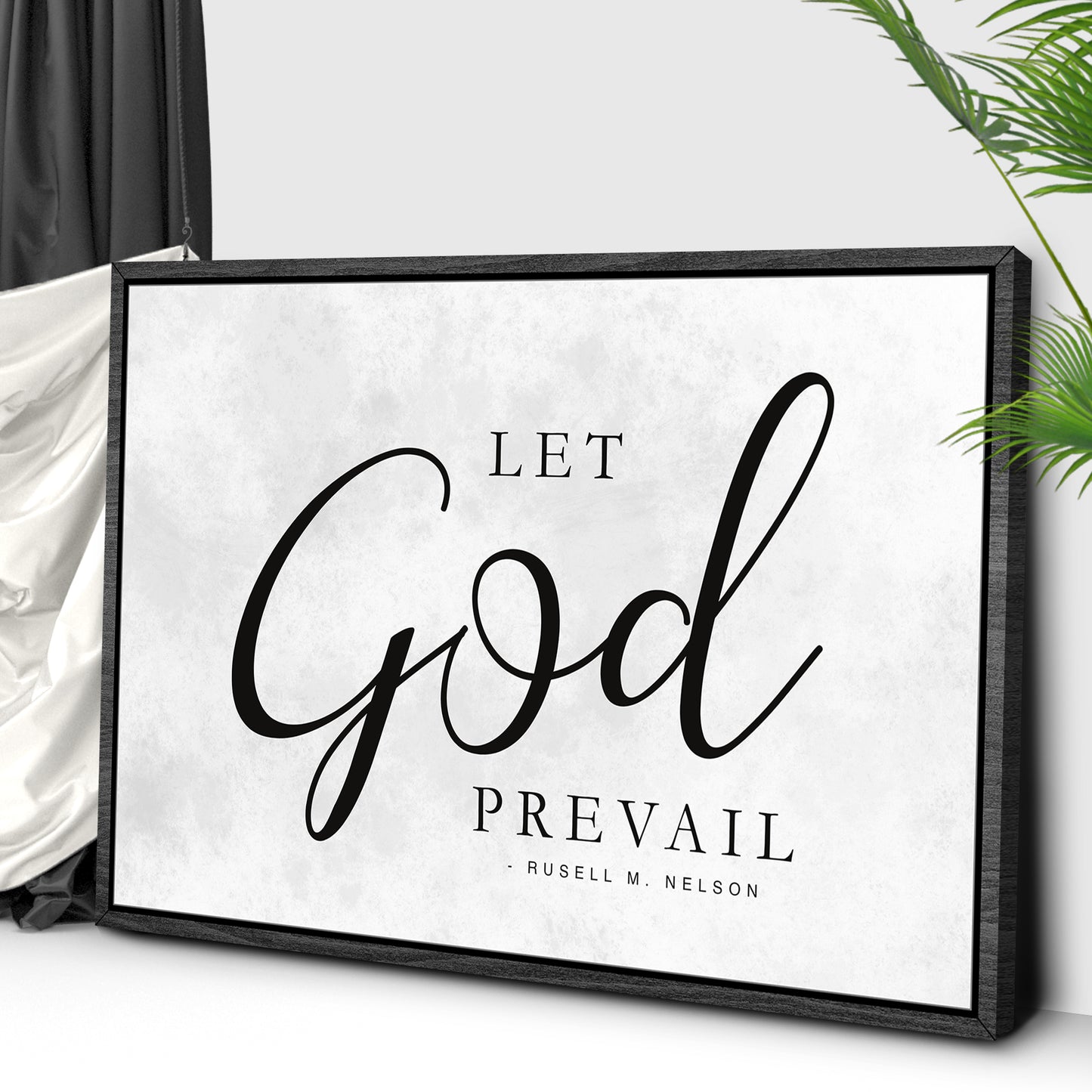 Let God Prevail Sign II Style 2 - Image by Tailored Canvases