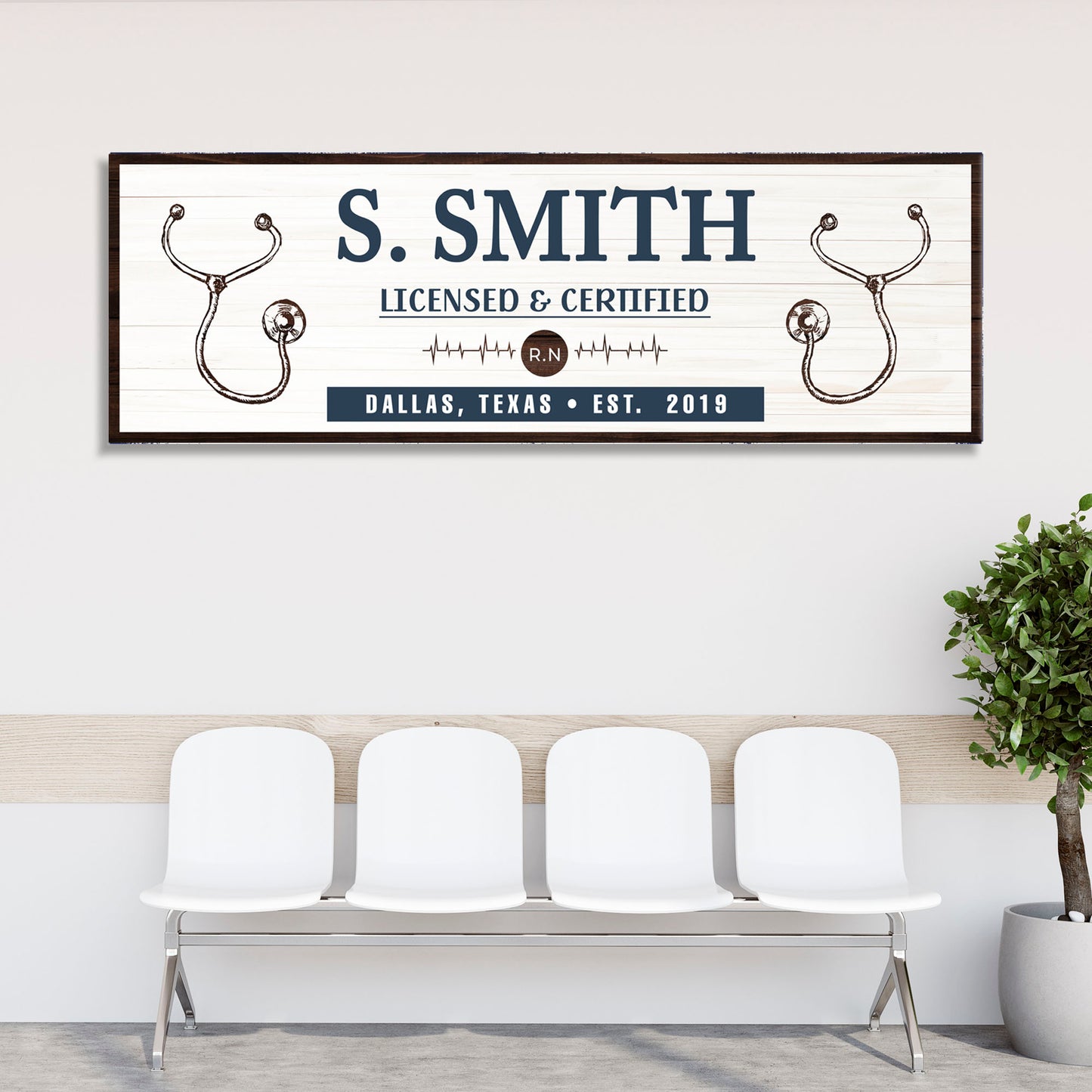 Registered Nurse Sign - Image by Tailored Canvases