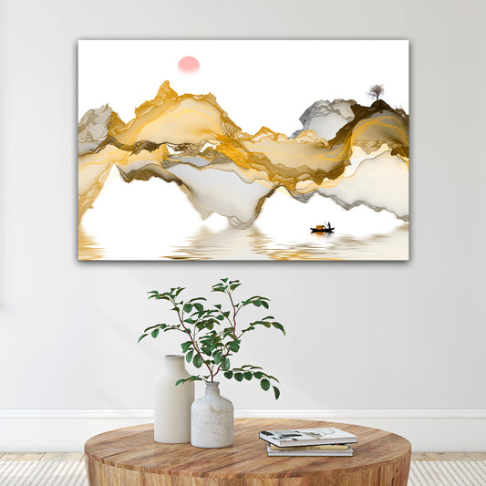 Abstract Mountain - Image by Tailored Canvases