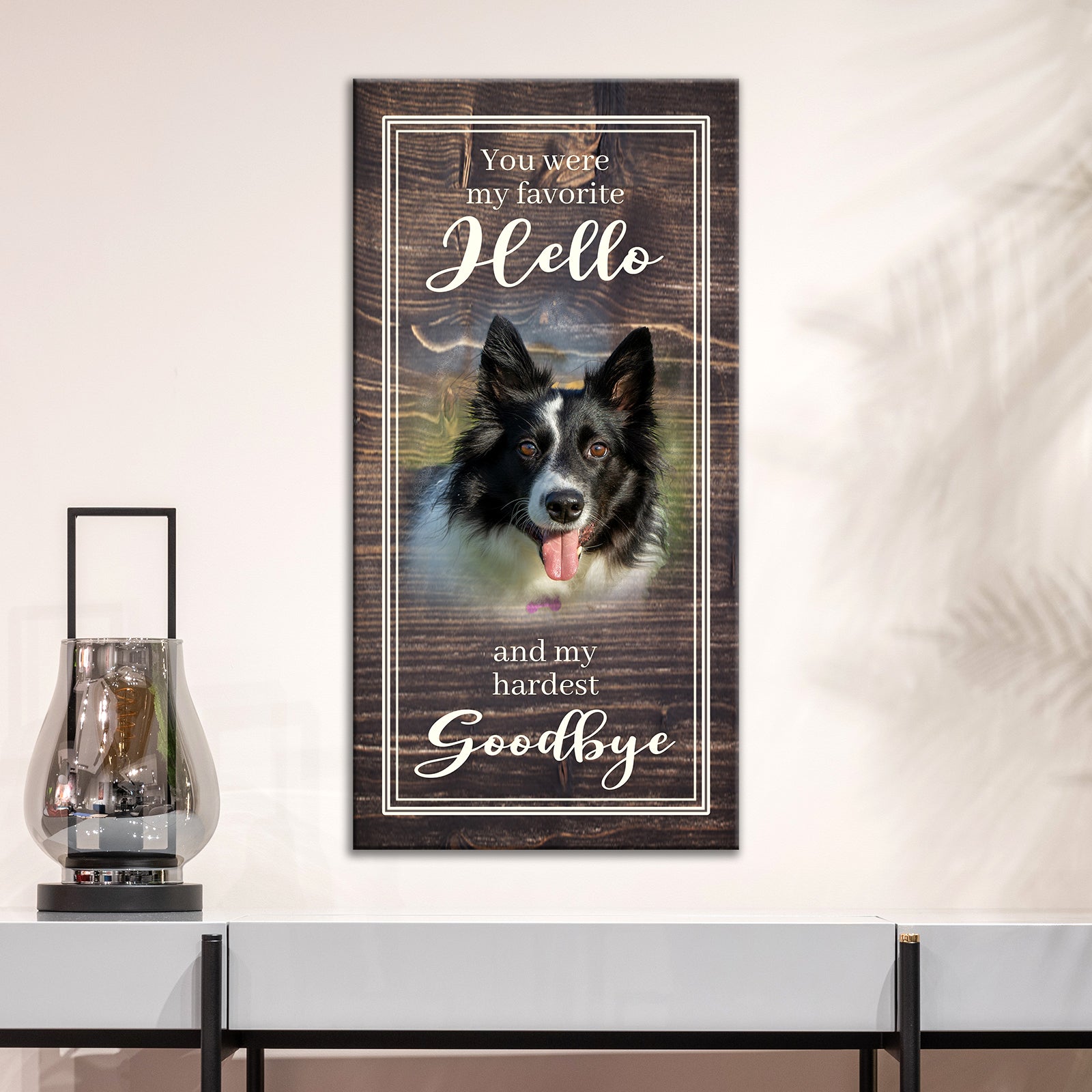 Pet Memory Sign II - Image by Tailored Canvases