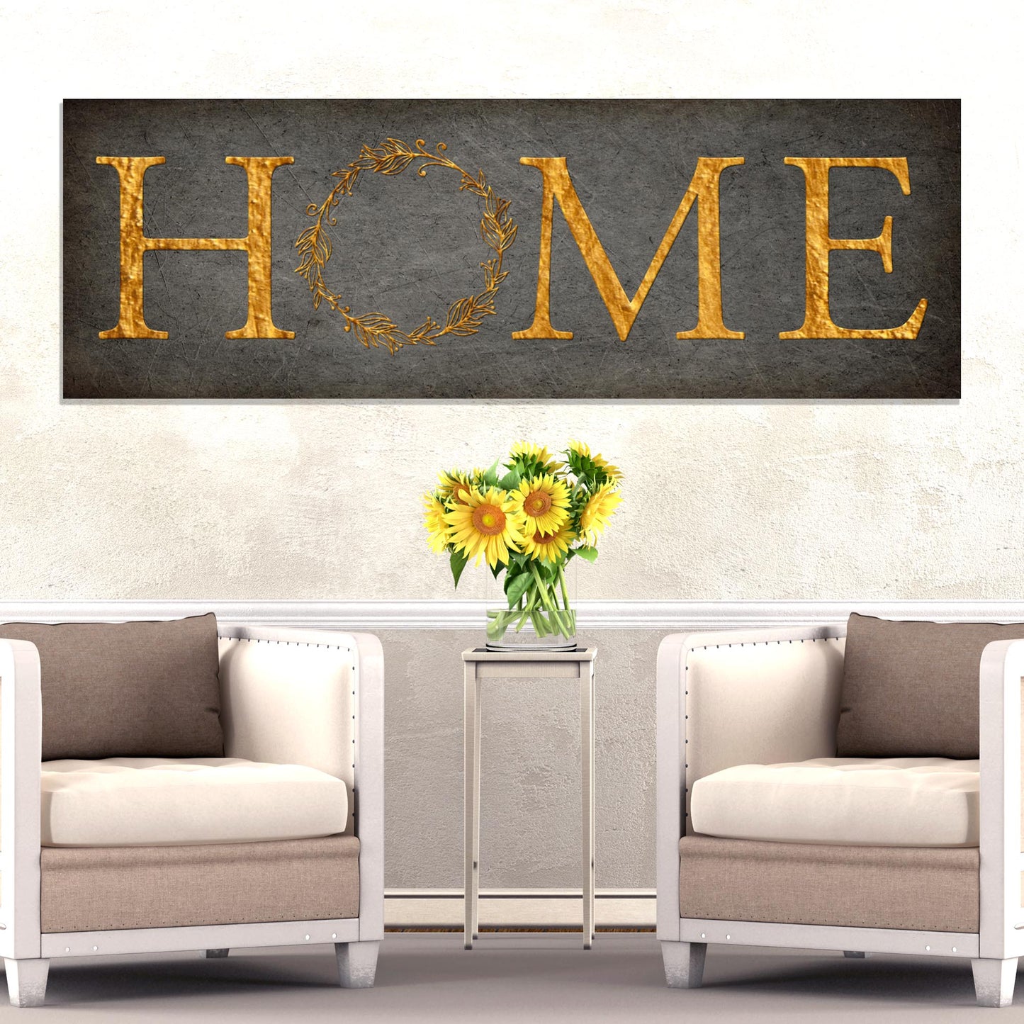 Home Sign III  - Image by Tailored Canvases