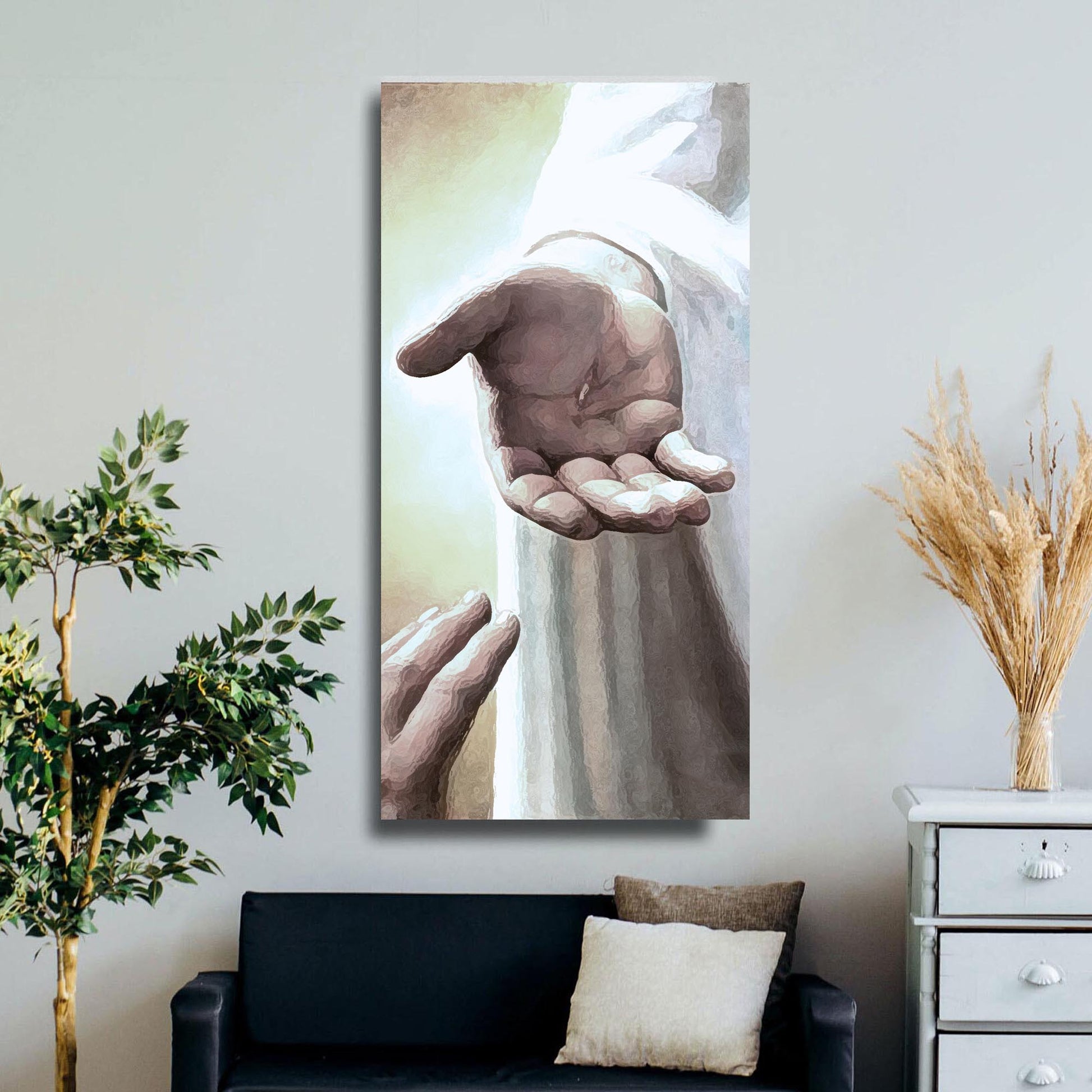 Take My Hand Canvas Wall Art - Image by Tailored Canvases