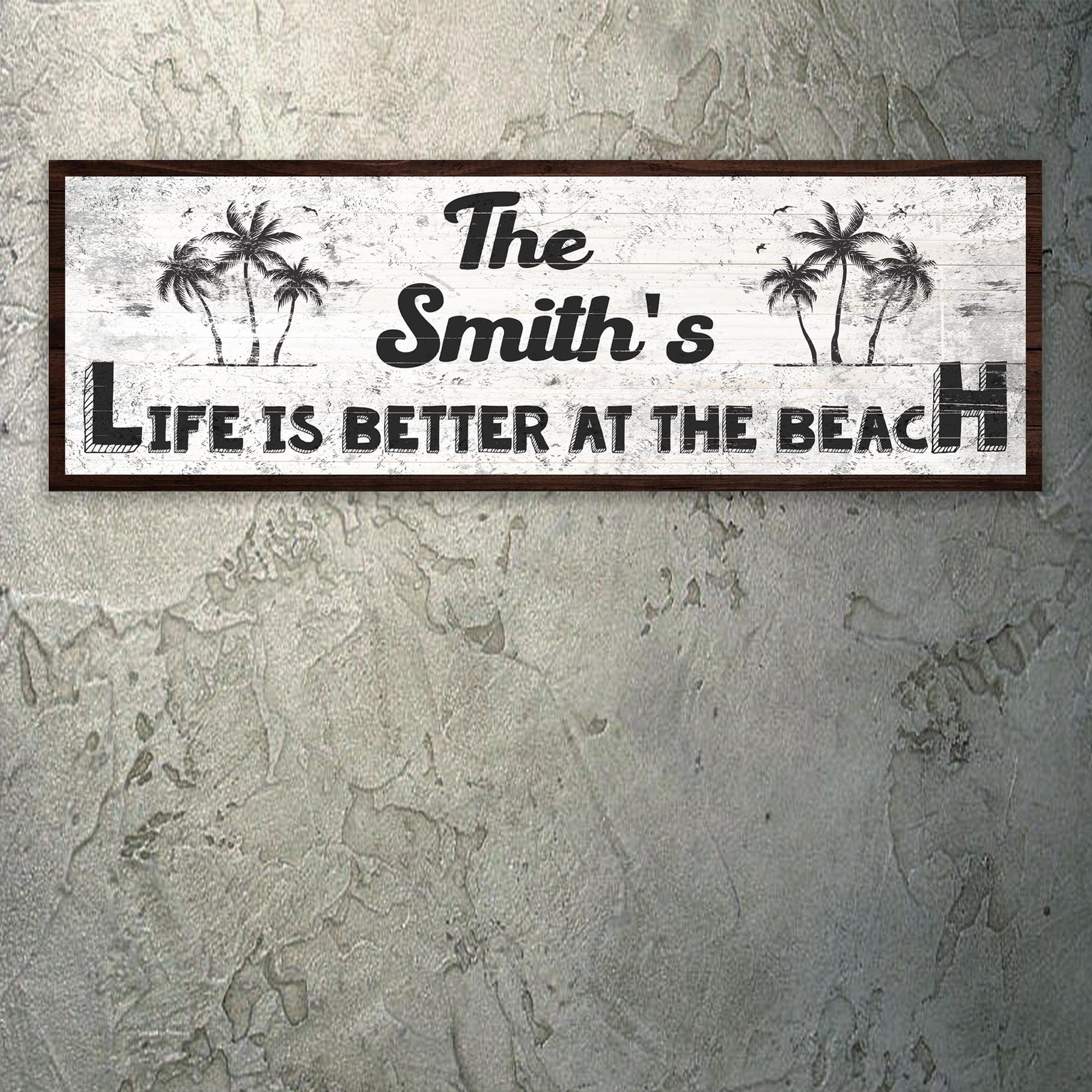 Life Is Better At The Beach Sign II - Image by Tailored Canvases