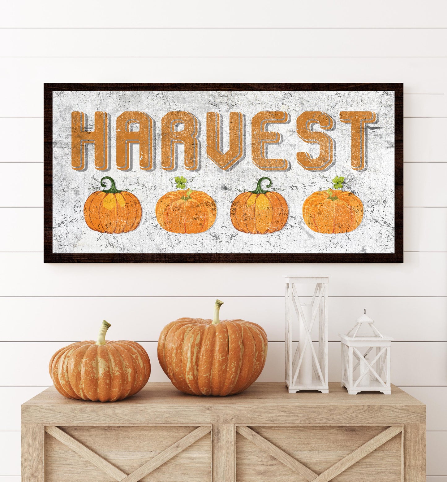 Harvest Thanksgiving Sign Style 1 - Image by Tailored Canvases