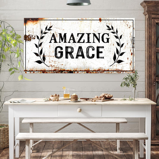 Amazing Grace Sign II - Image by Tailored Canvases