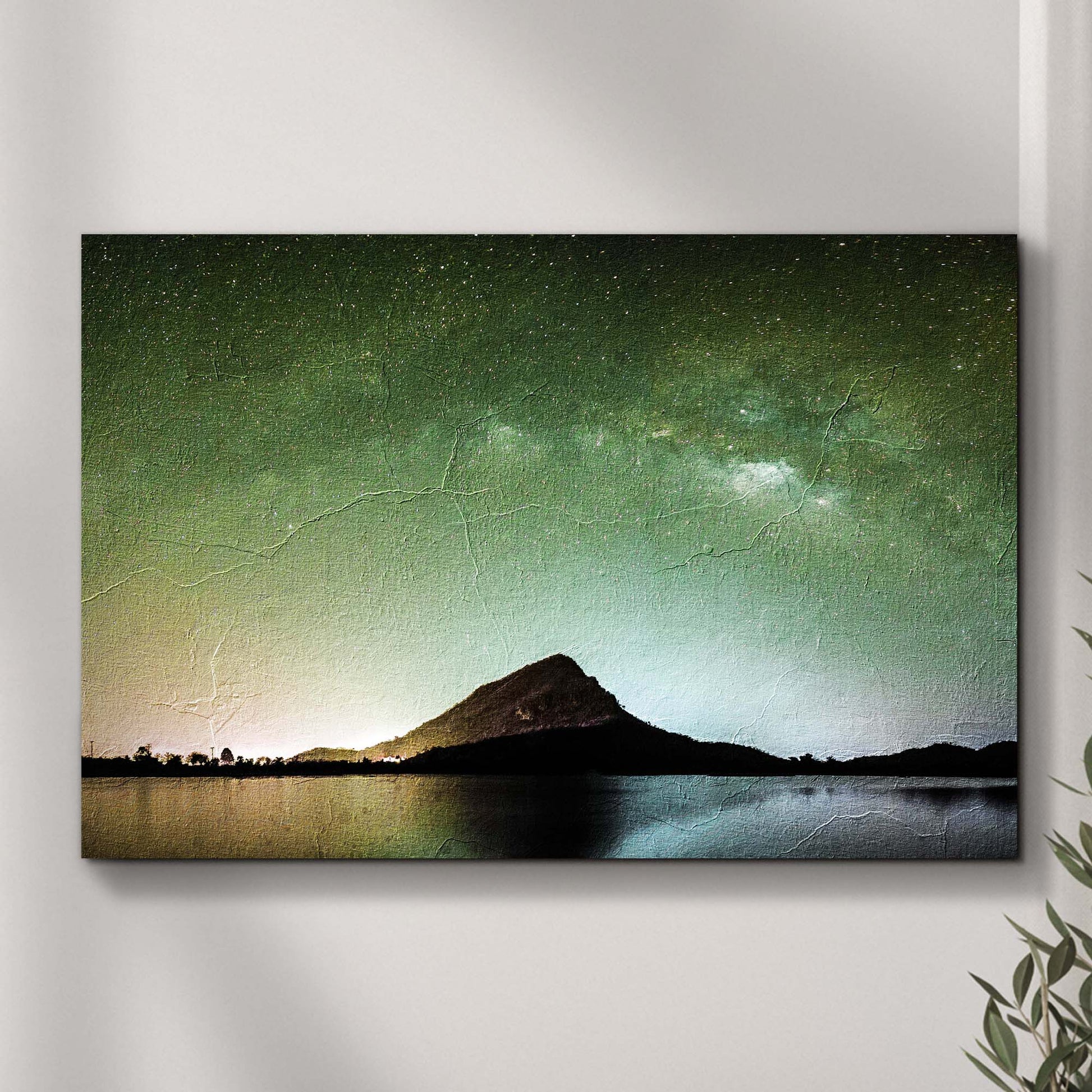 Wash Out Night Sky Canvas Wall Art  - Image by Tailored Canvases