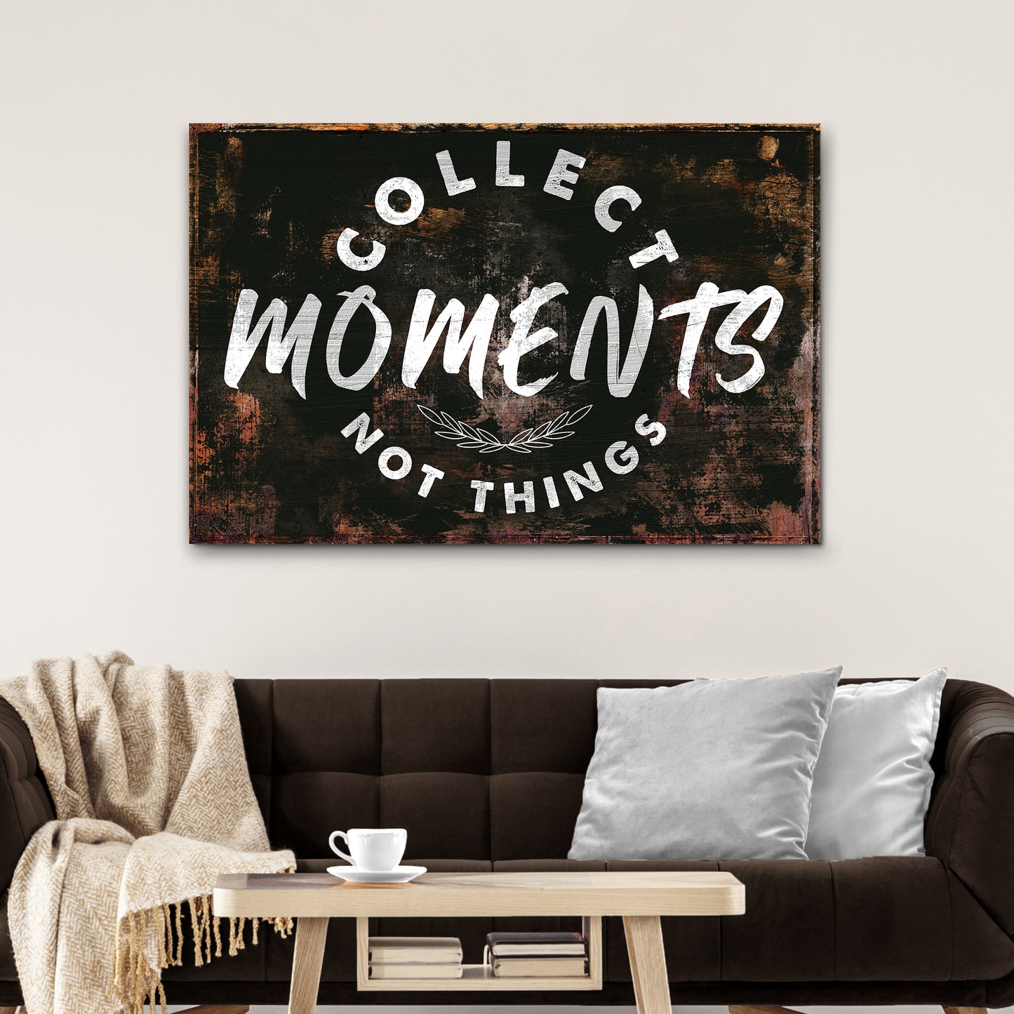 Collect Beautiful Moments Sign II Style 1 - Image by Tailored Canvases