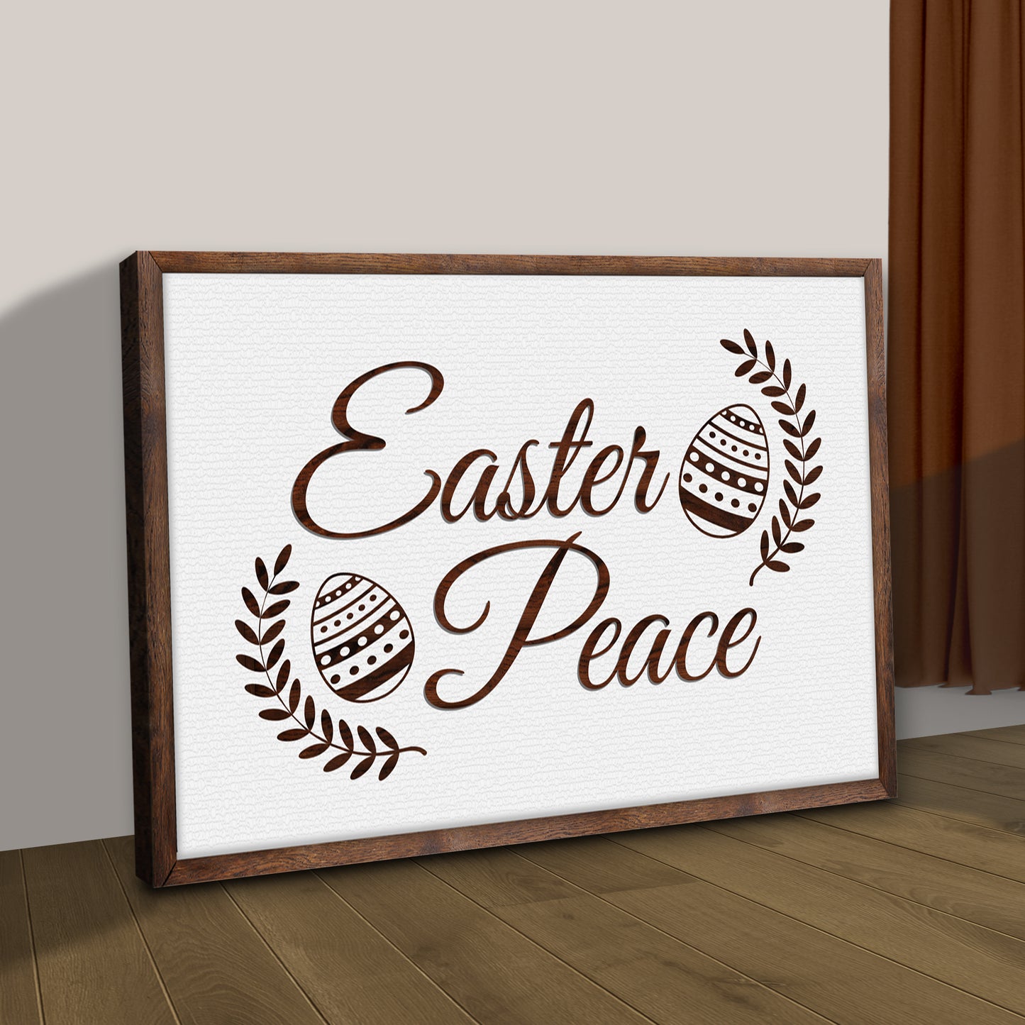 Easter Peace Sign Style 2 - Image by Tailored Canvases