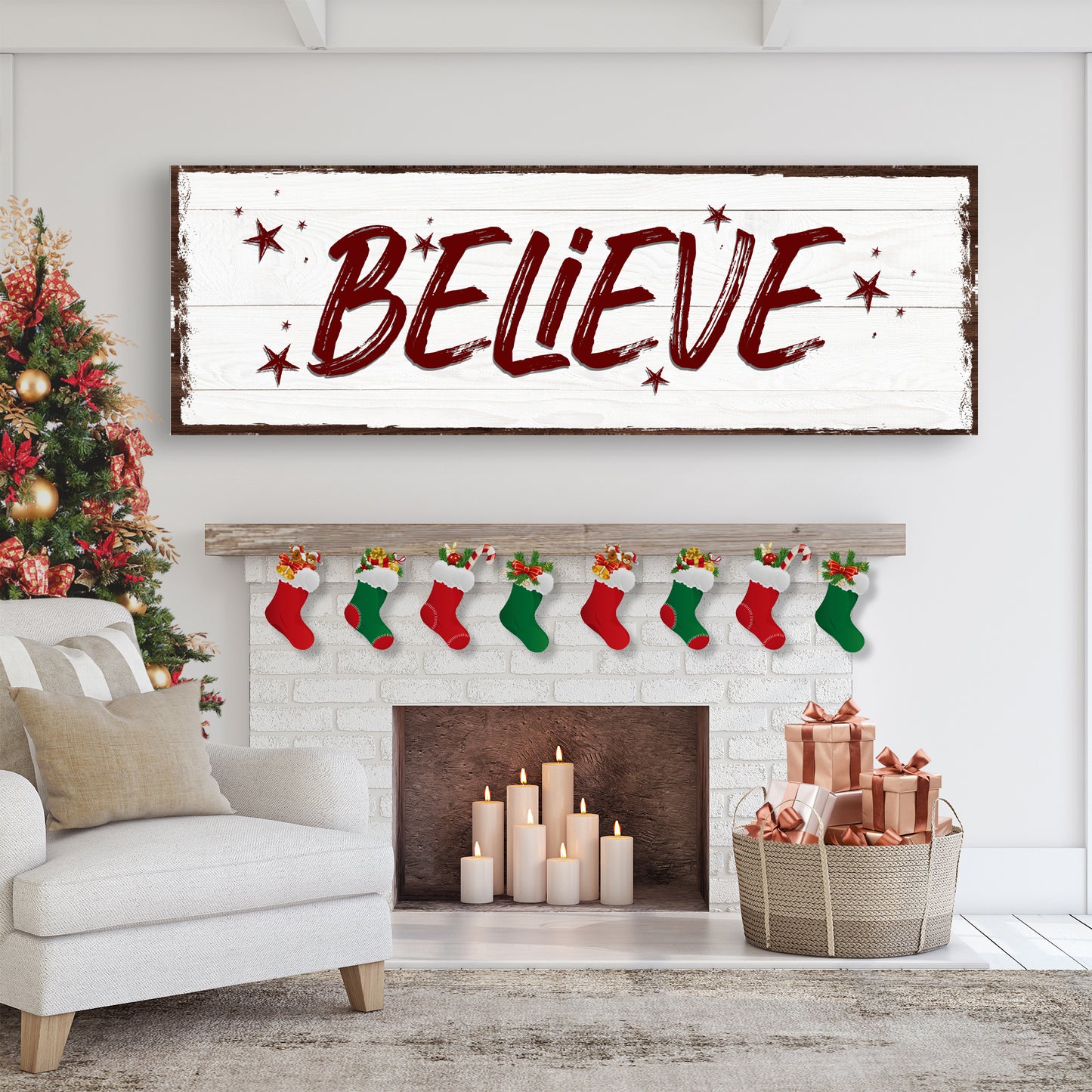 Believe Sign - Image by Tailored Canvases