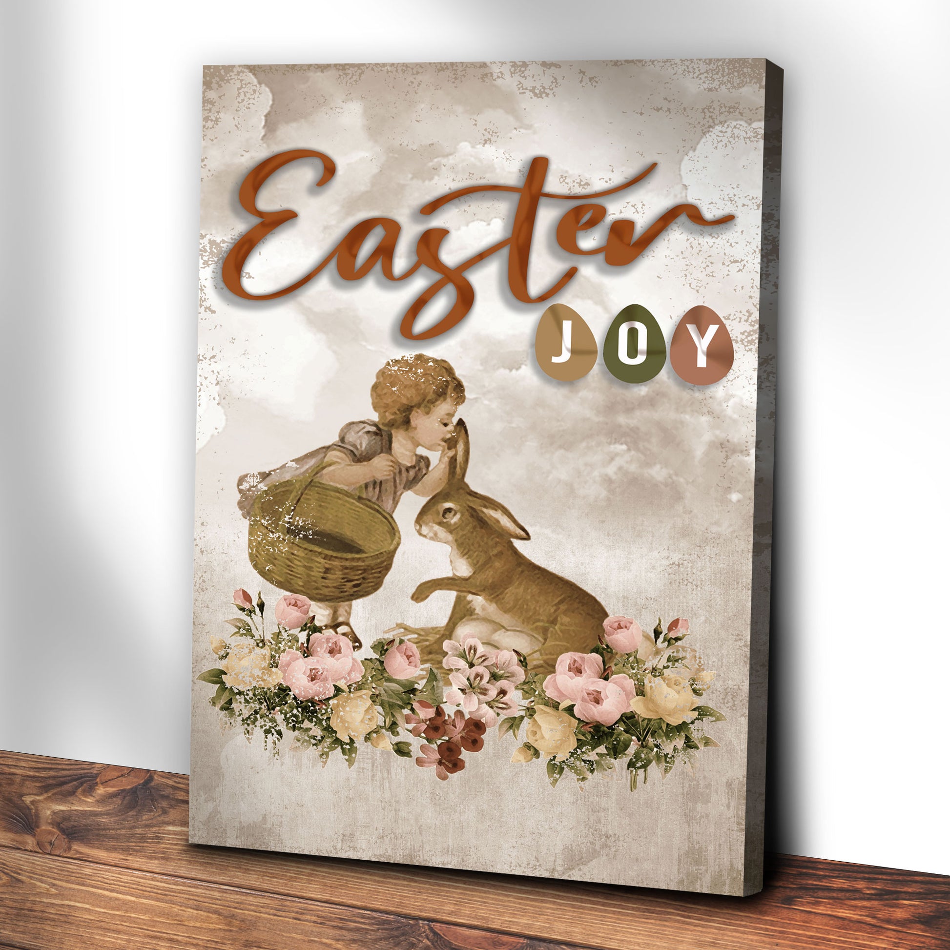 Easter Joy Sign II Style 2 - Image by Tailored Canvases