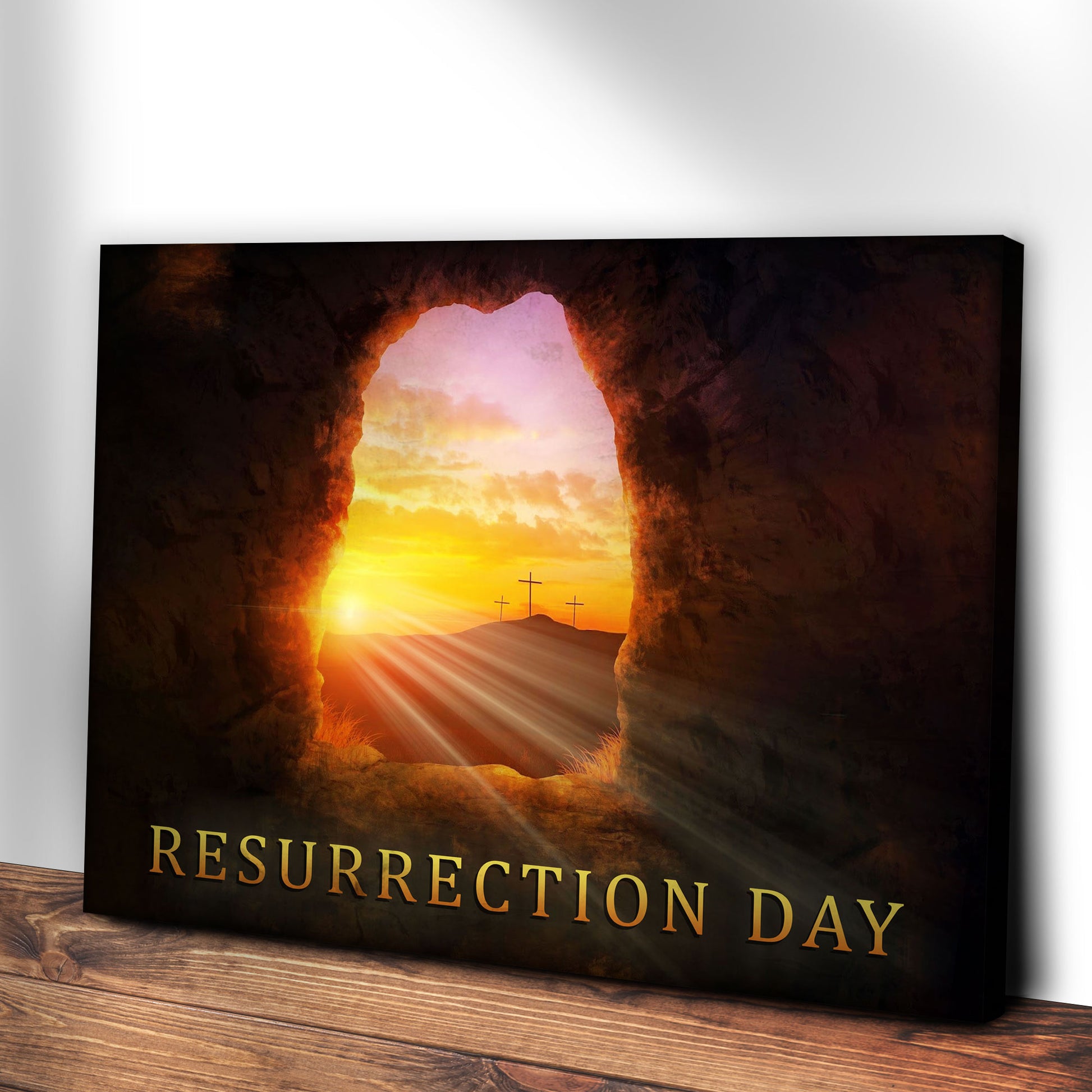 Resurrection Day Sign Style 2 - Image by Tailored Canvases