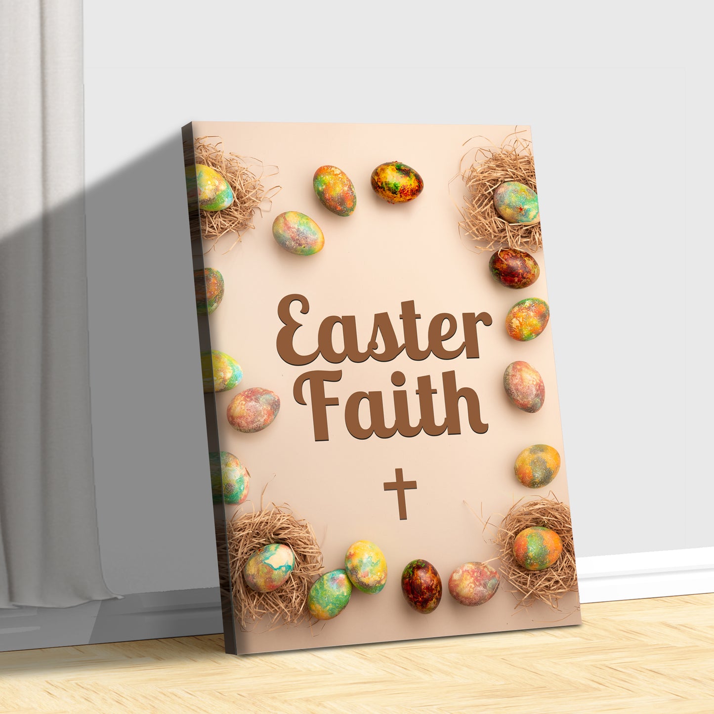 Easter Faith Sign Style 2 - Image by Tailored Canvases