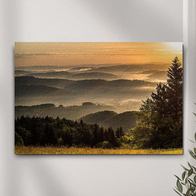 Autumn In The Woods Canvas Wall Art by Tailored Canvases