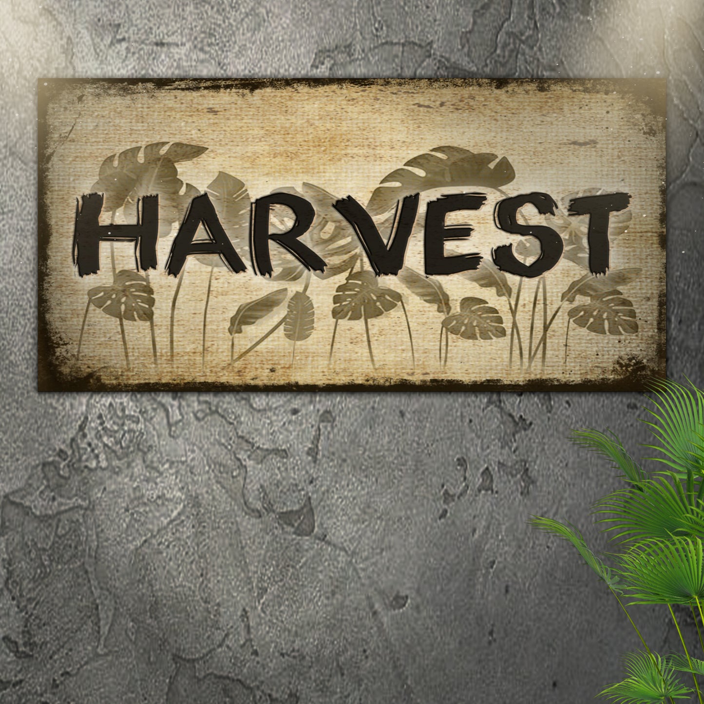 Harvest Thanksgiving Sign II - Image by Tailored Canvases