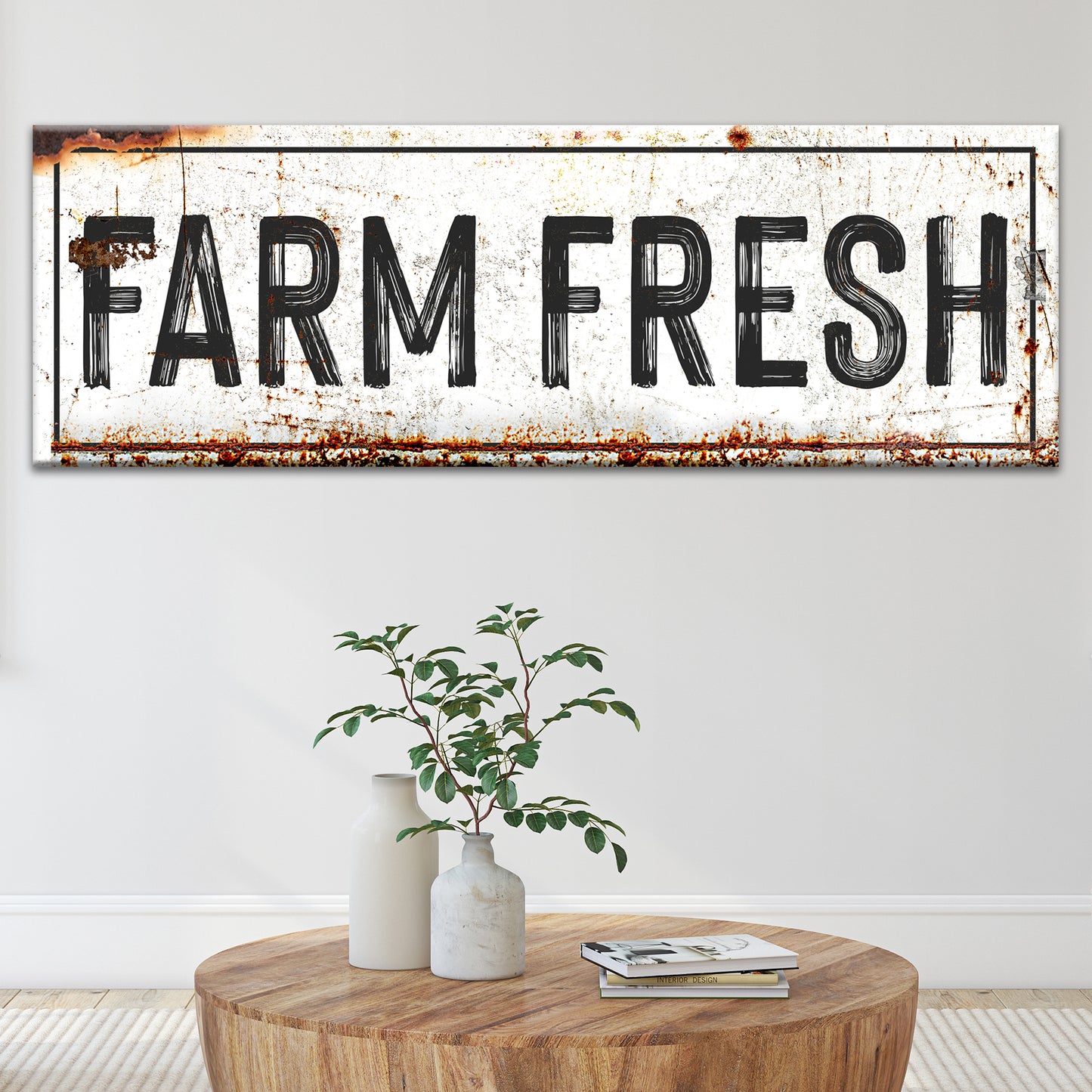 Farm Fresh Sign - Image by Tailored Canvases