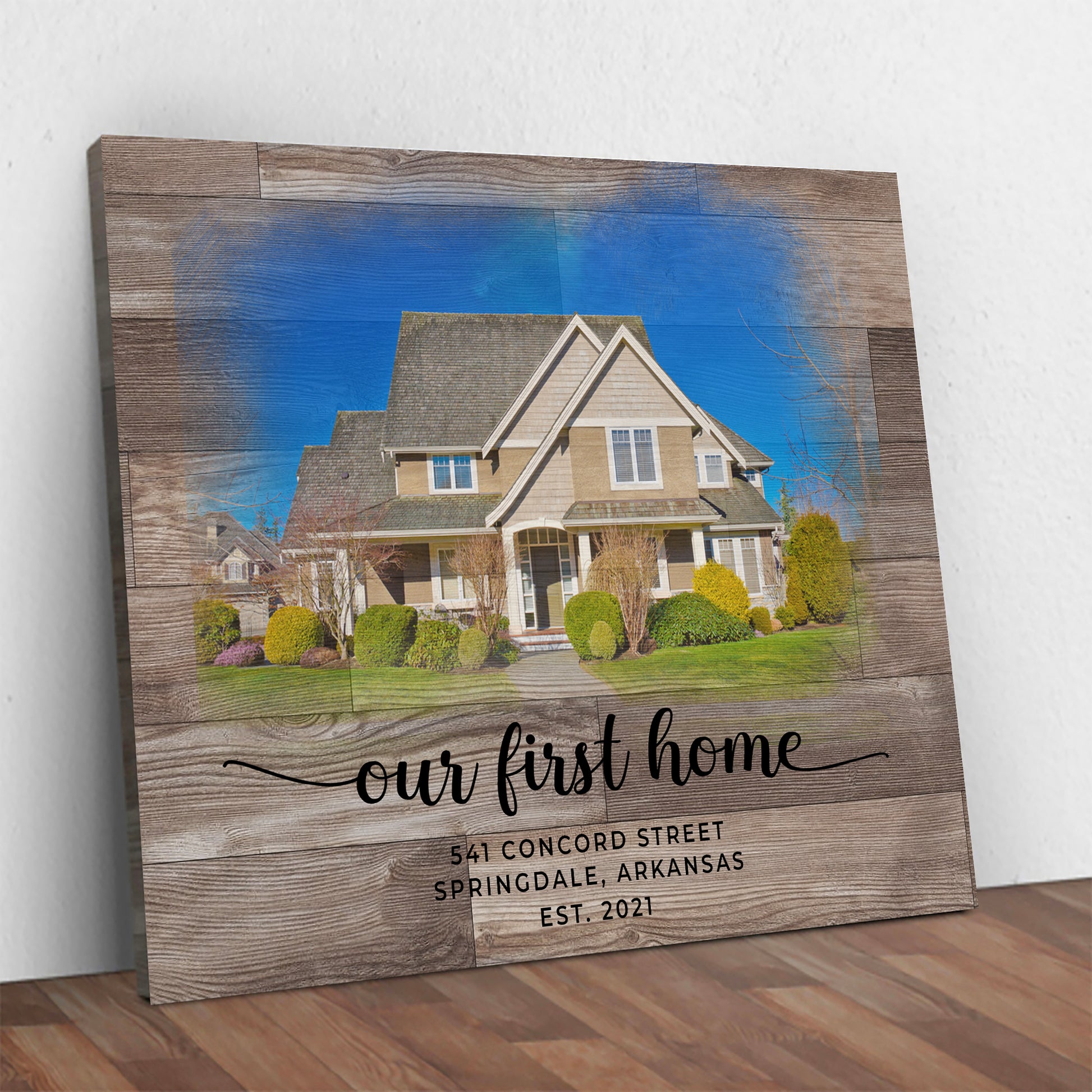 Family Home Sign - Image by Tailored Canvases