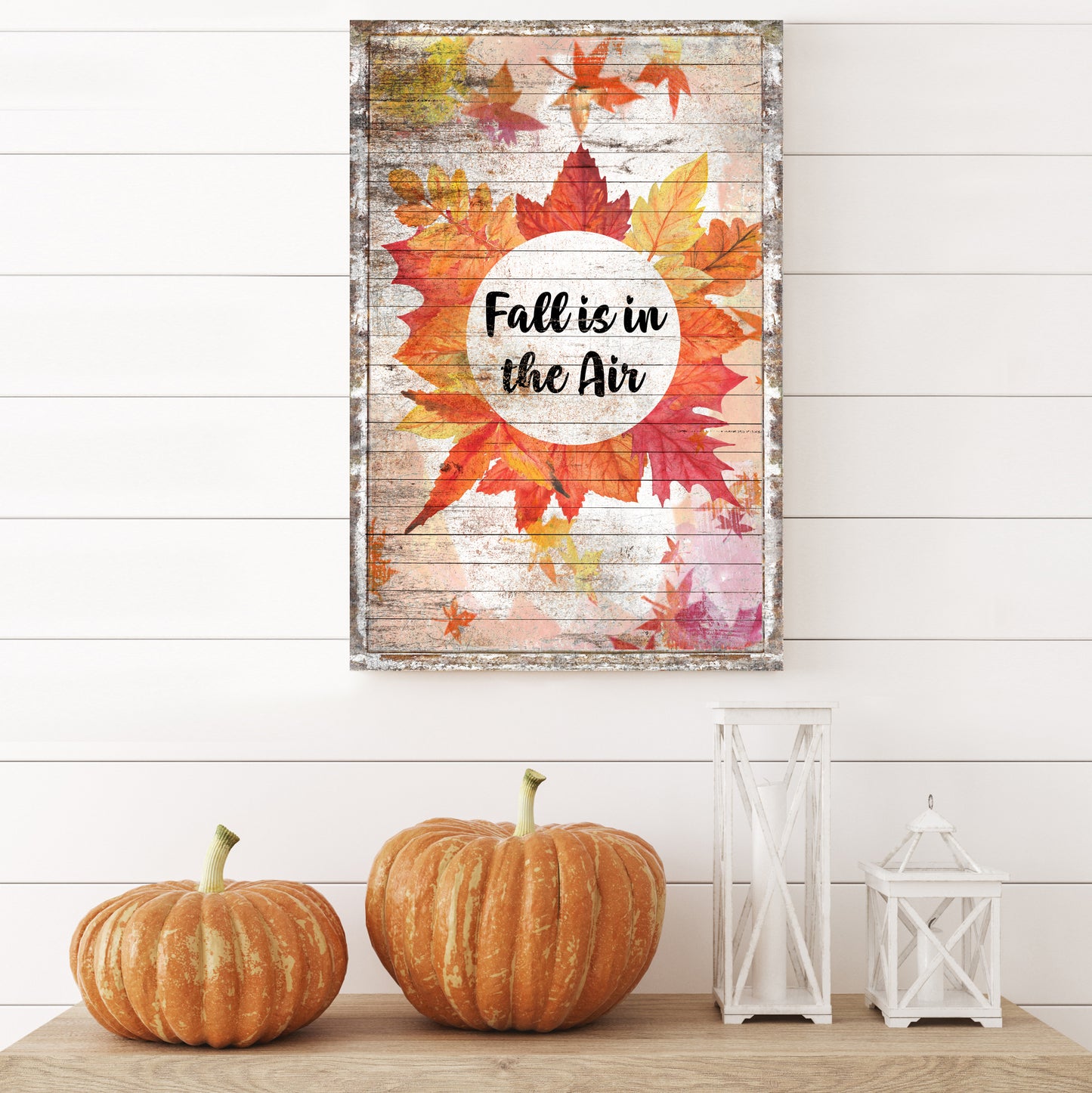 Fall Is In The Air Sign Style 1 - Image by Tailored Canvases