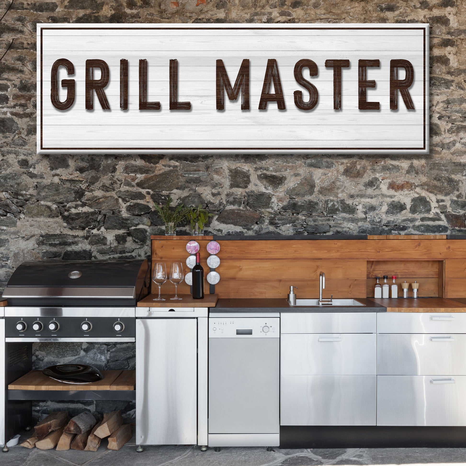 Grill Master Sign - Image by Tailored Canvases