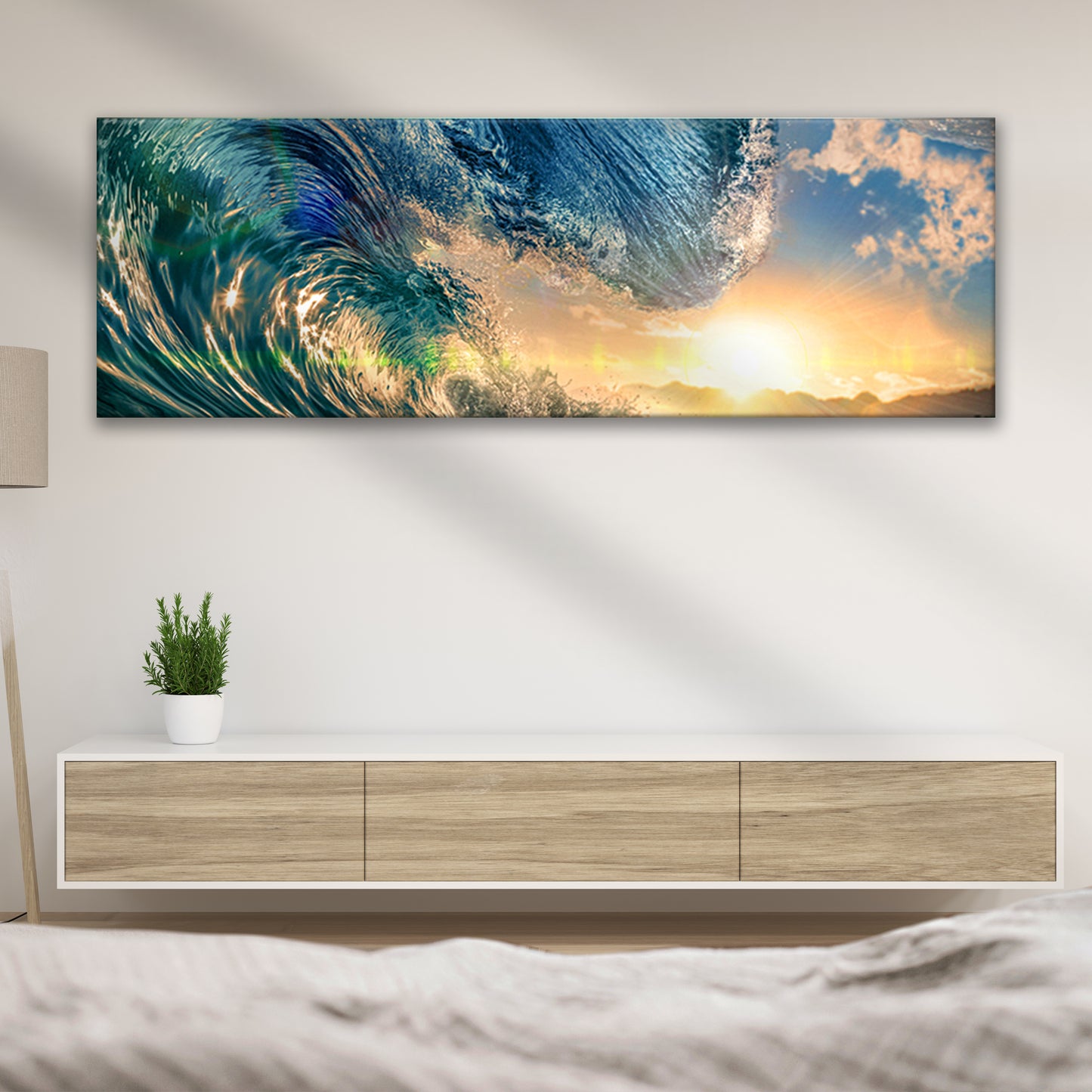 Ocean Waves Canvas Wall Art - Image by Tailored Canvases