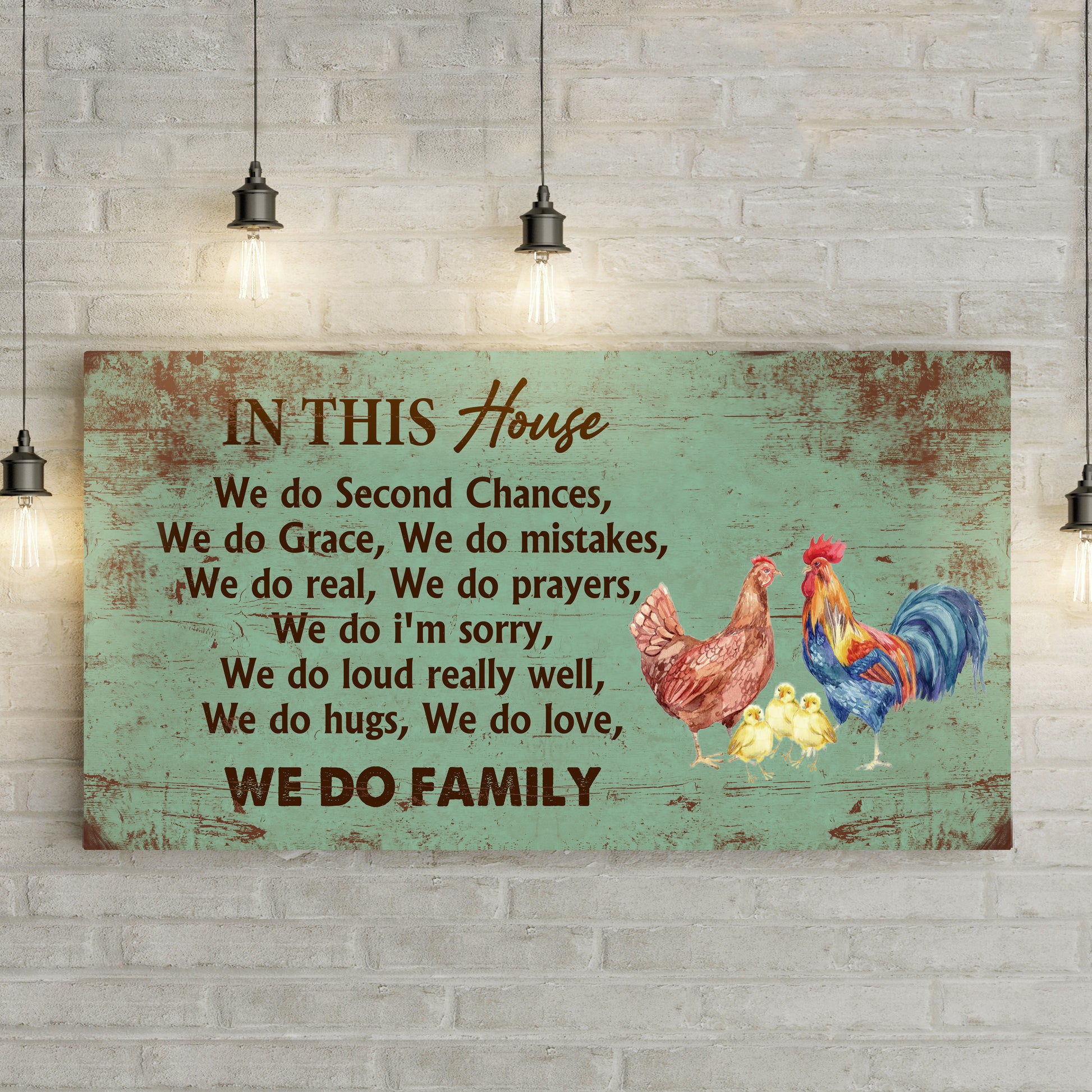 In This House, We Do Family Sign II - Image by Tailored Canvases