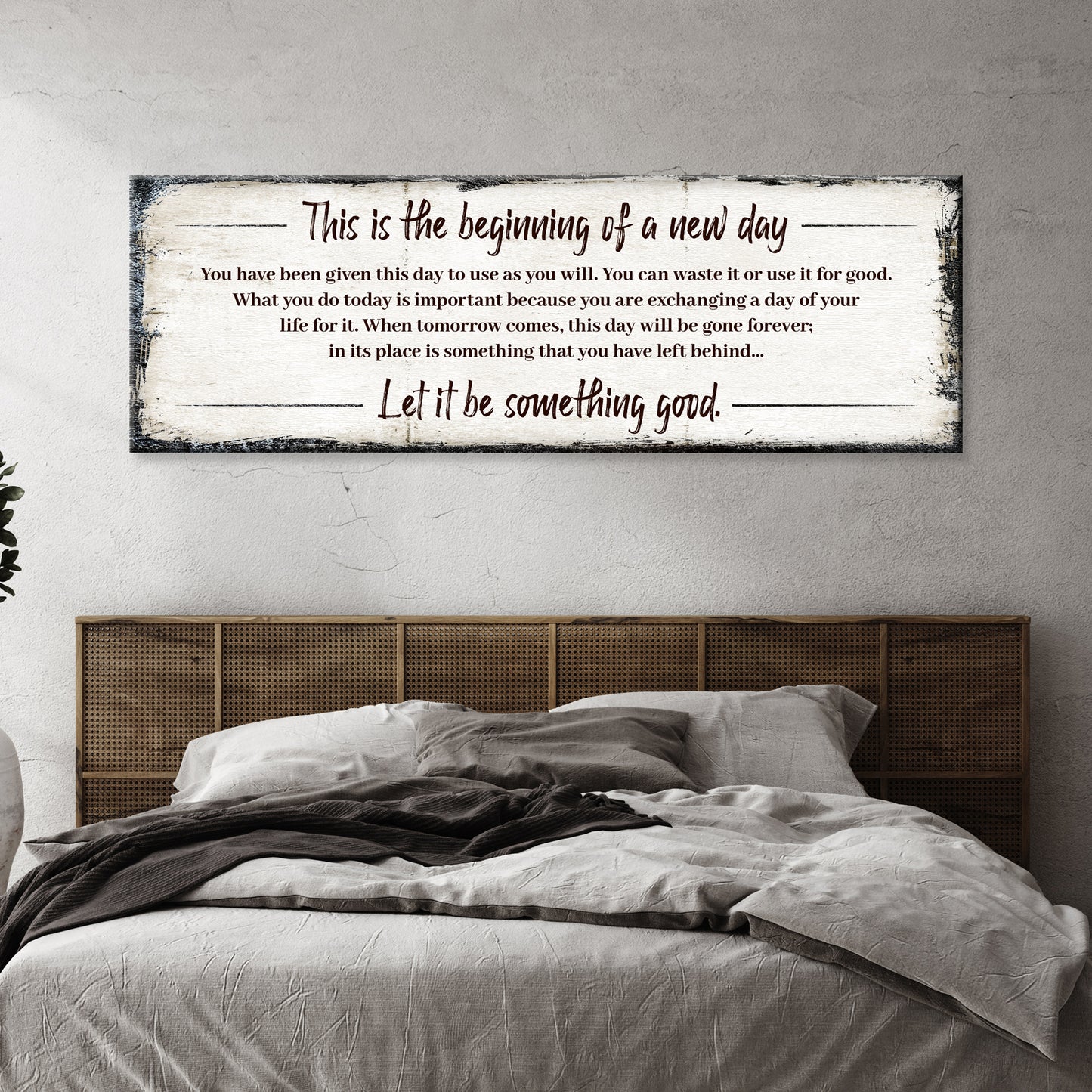 Beginning Of A New Day Sign III