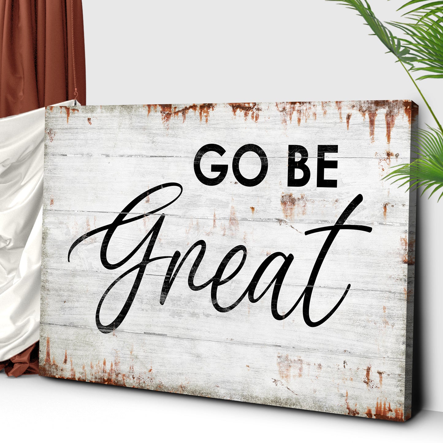 Go Be Great Sign II Style 2 - Image by Tailored Canvases