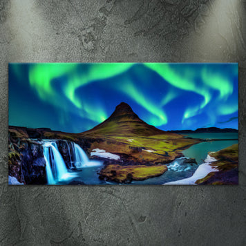 Northern Lights Canvas Wall Art