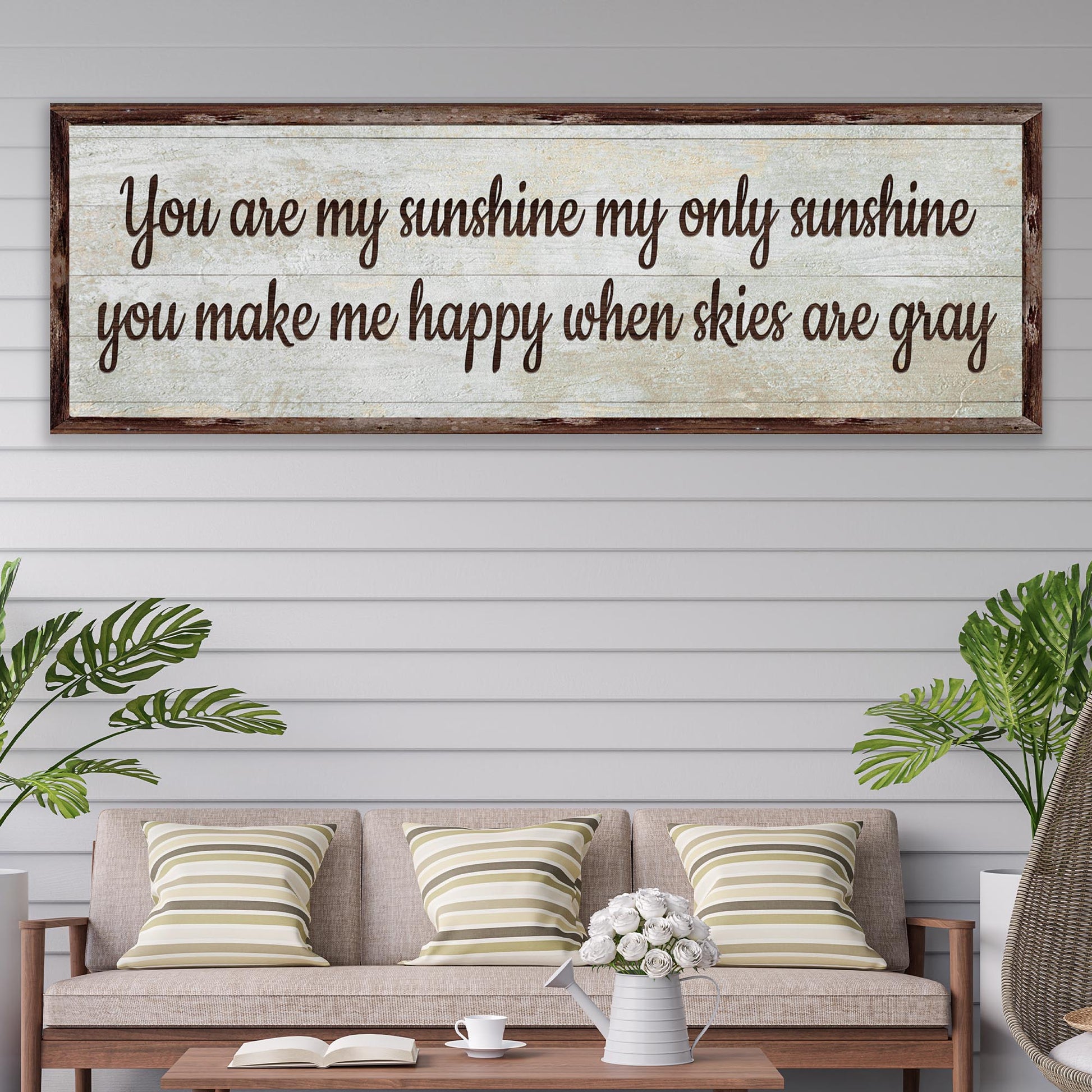 You Are My Sunshine Sign III Style 1 - Image by Tailored Canvases