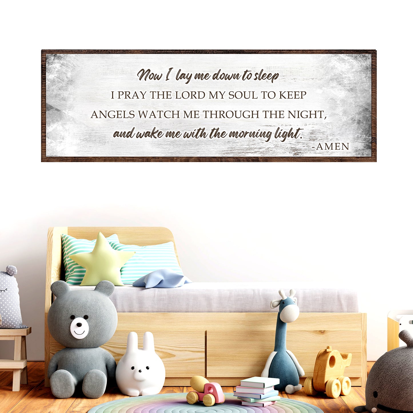 A Child's Prayer Sign - Image by Tailored Canvases