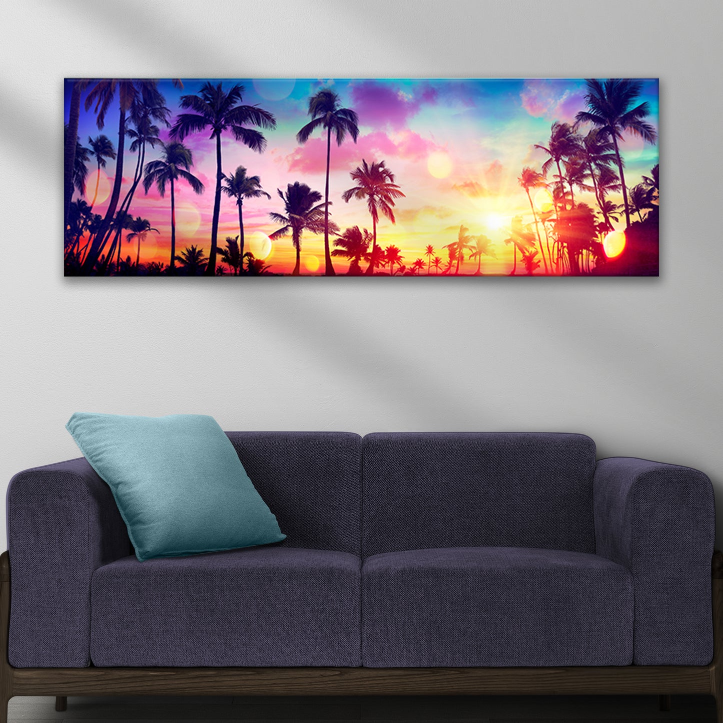 Vintage Caribbean Nights Canvas Wall Art Style 2 - Image by Tailored Canvases