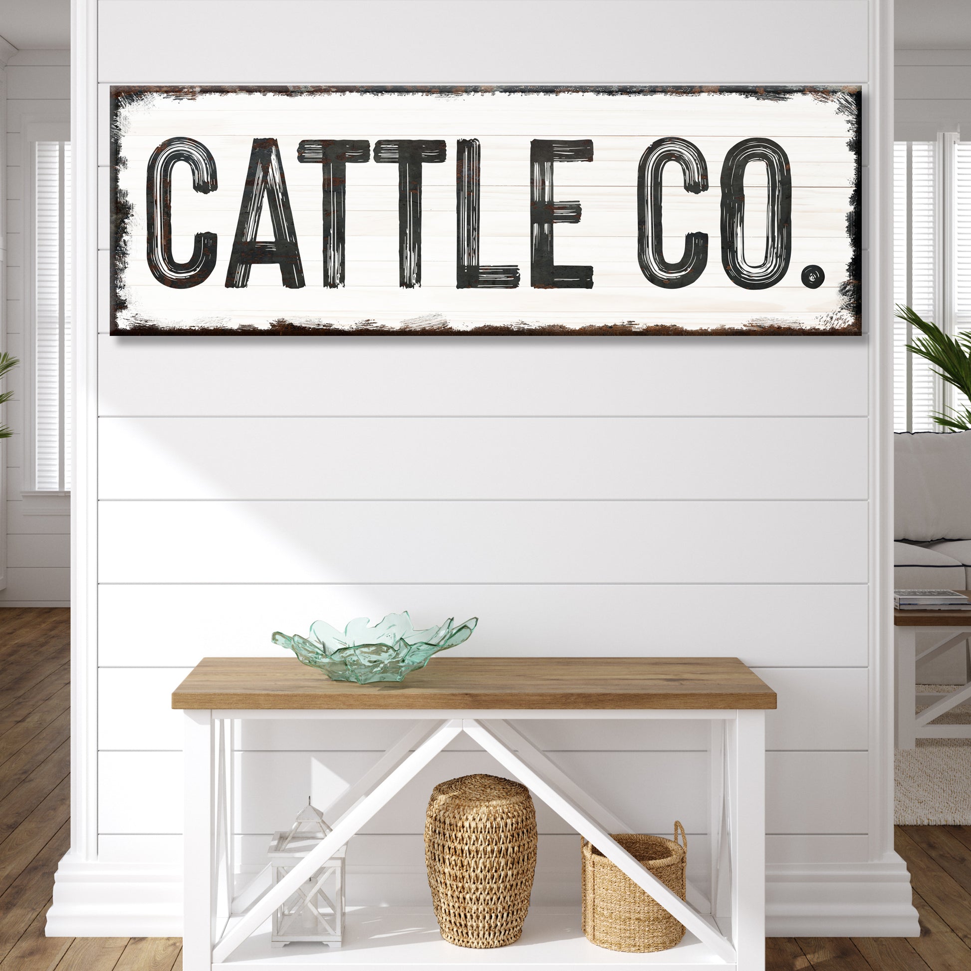 Cattle Co Sign - Image by Tailored Canvases