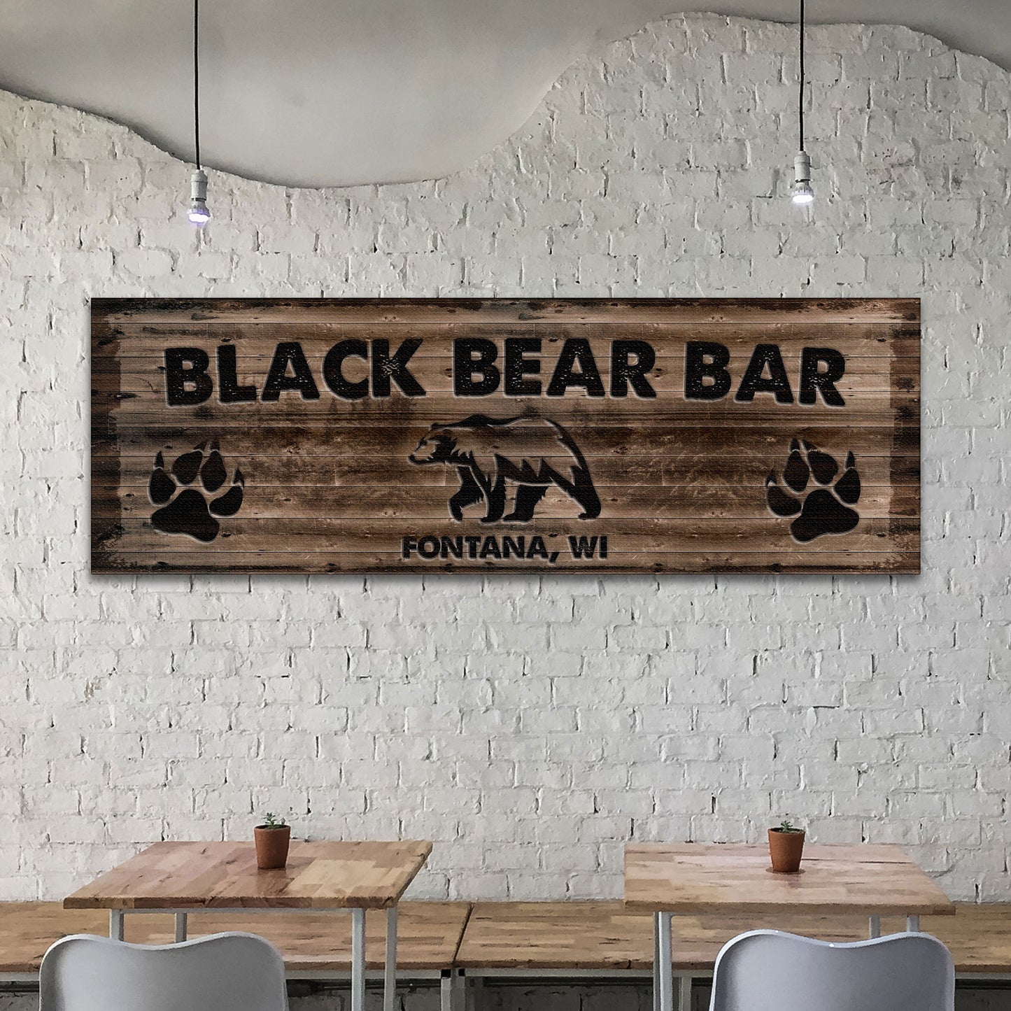 Bar Sign IV Style 2 - Image by Tailored Canvases