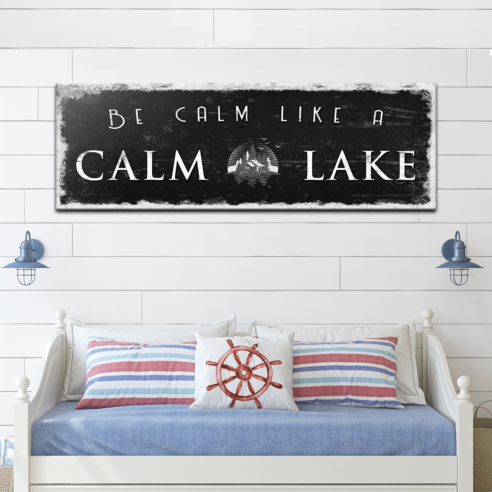 Calm Lake Sign - Image by Tailored Canvases