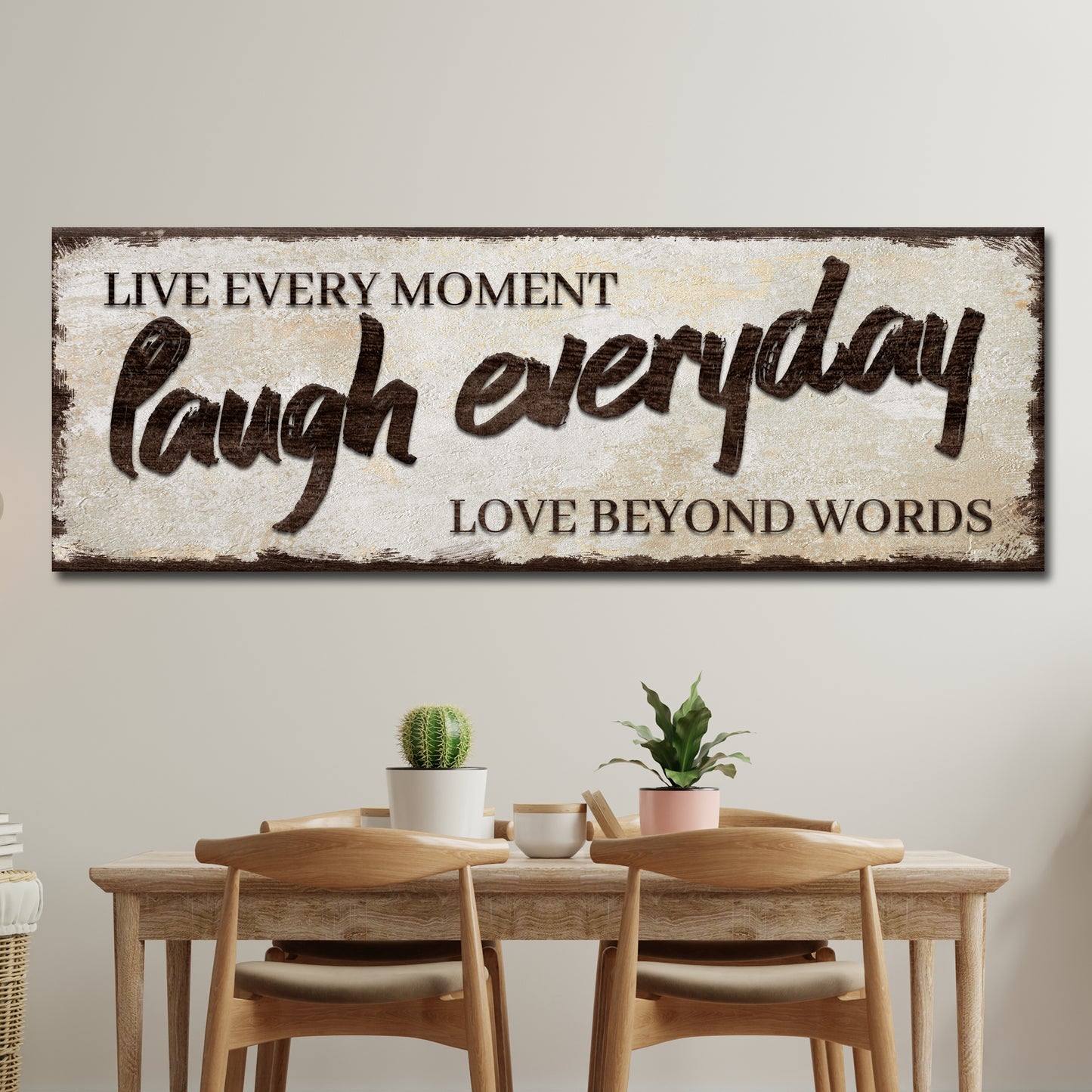 Live Laugh Love Sign V Style 1 - Image by Tailored Canvases