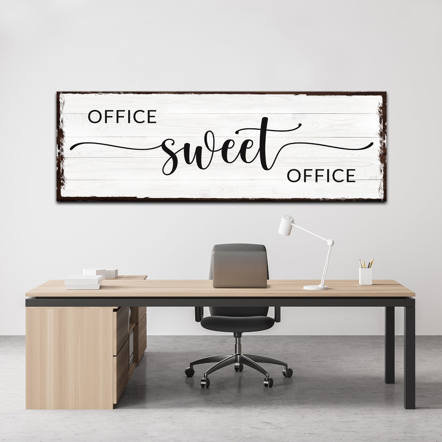 Office Sweet Office Sign - Image by Tailored Canvases