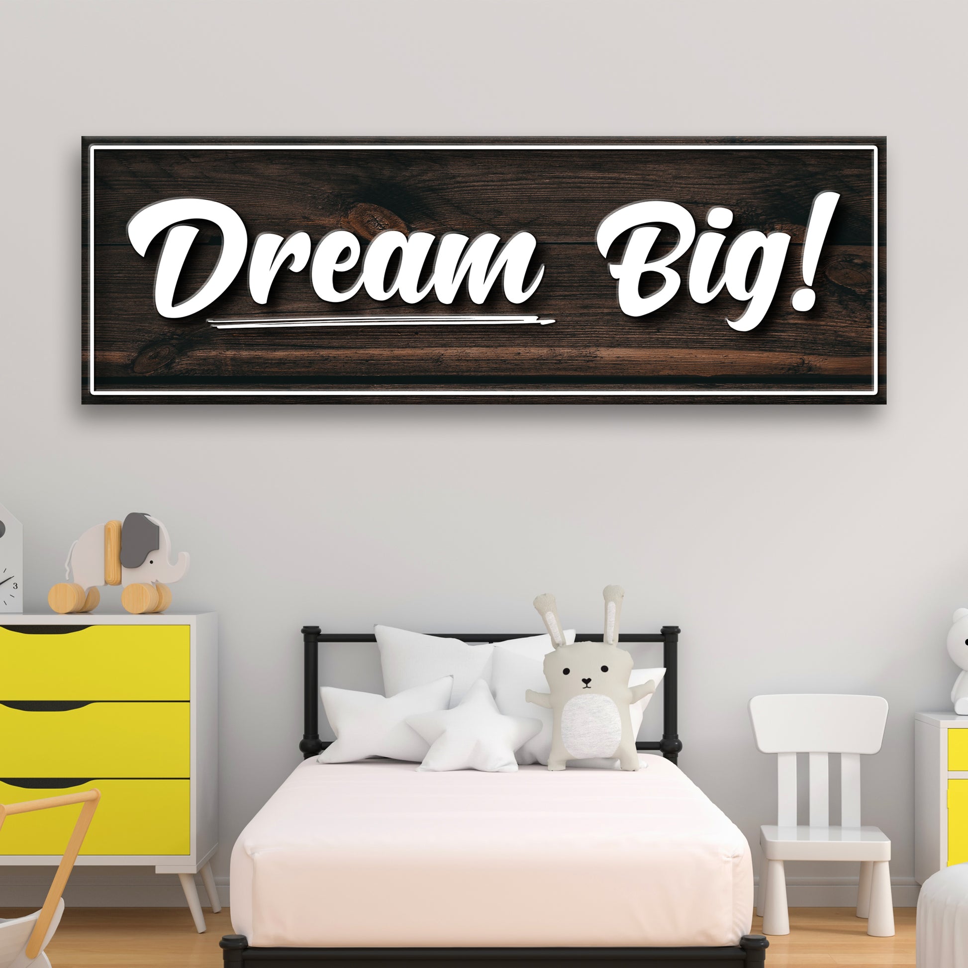 Dream Big Sign II  - Image by Tailored Canvases