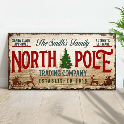 Christmas Trading Co | Customizable Canvas