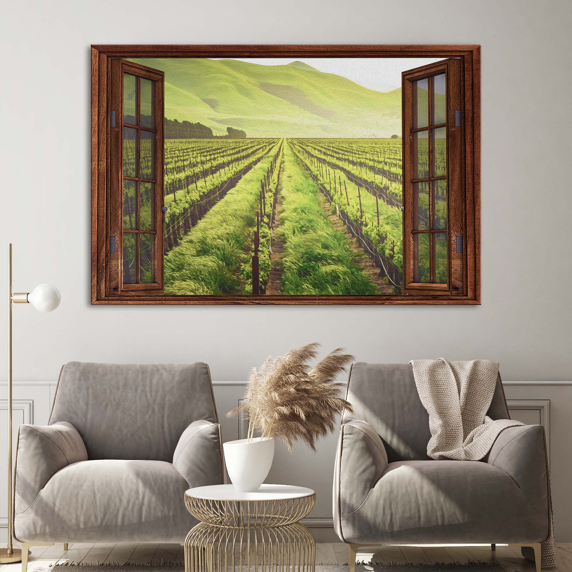 Vineyard Window - Image by Tailored Canvases